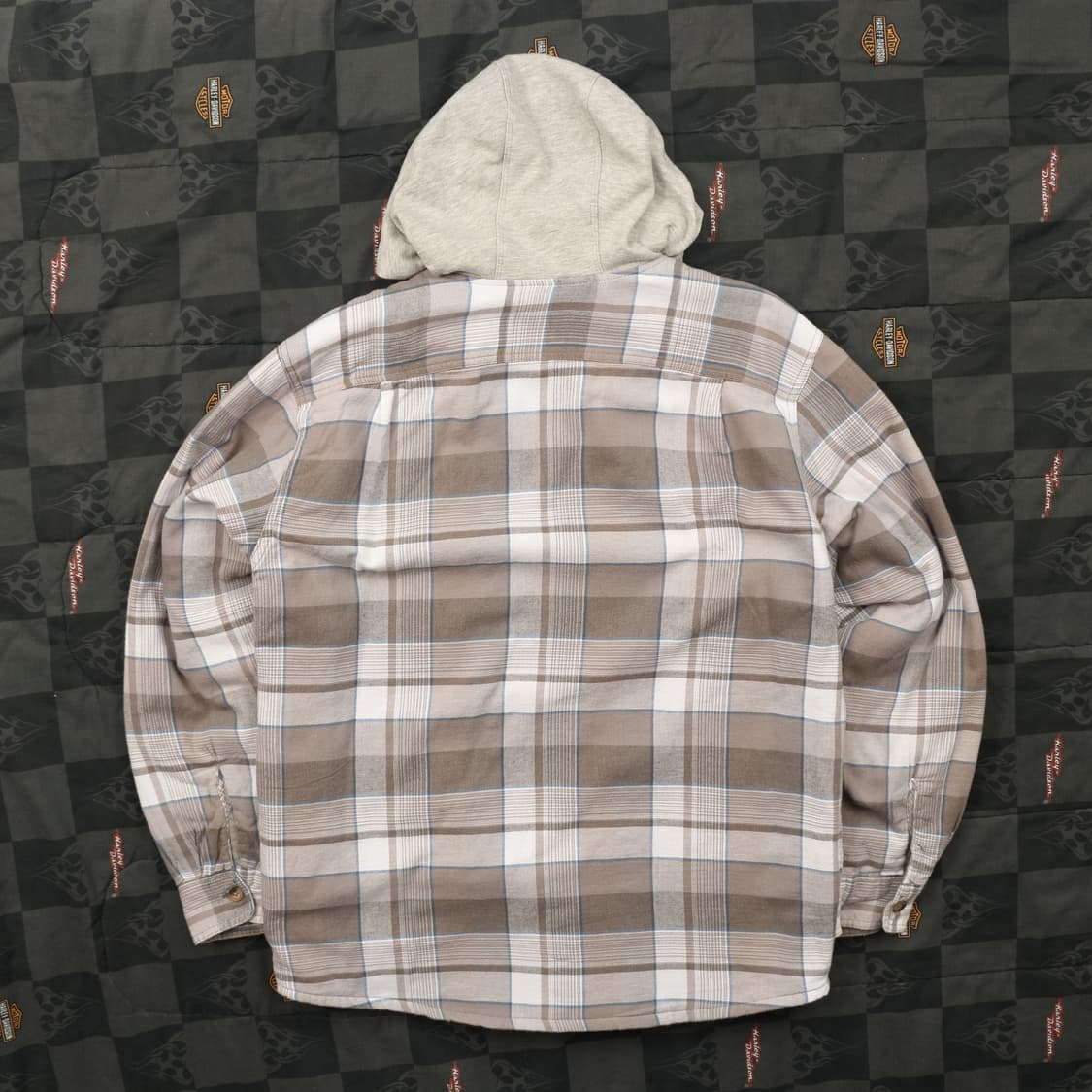 랭글러 플란넬 누빔 자켓 XL B118 상품이미지5