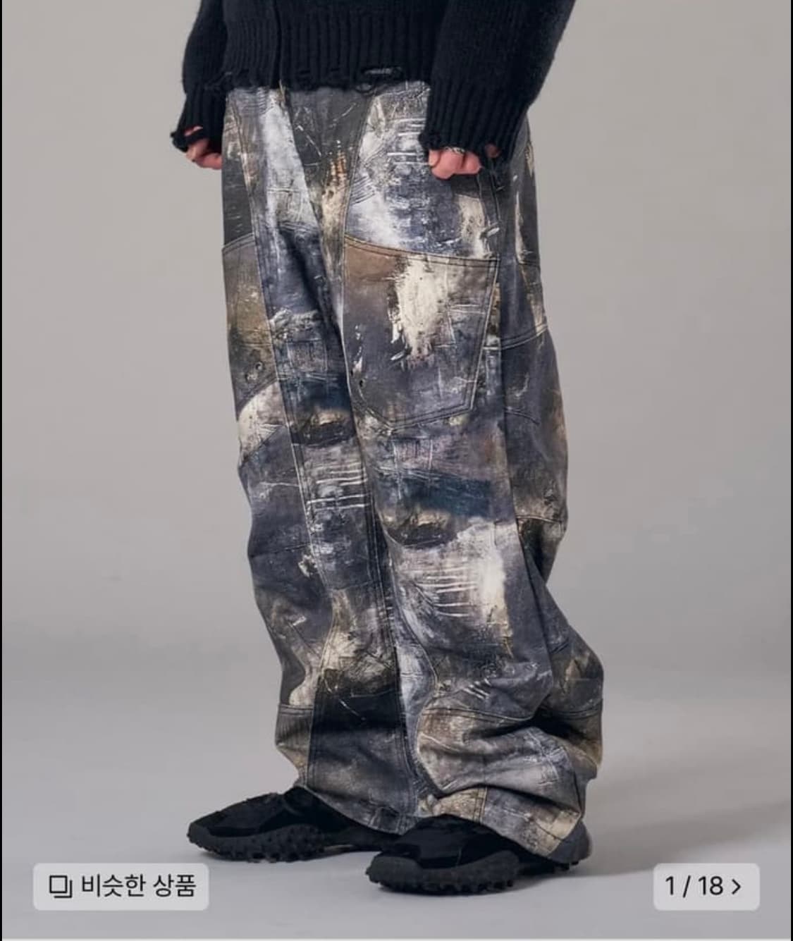 [아이돈워너셀]Camouflage Printing Cargo Pants 상품이미지2