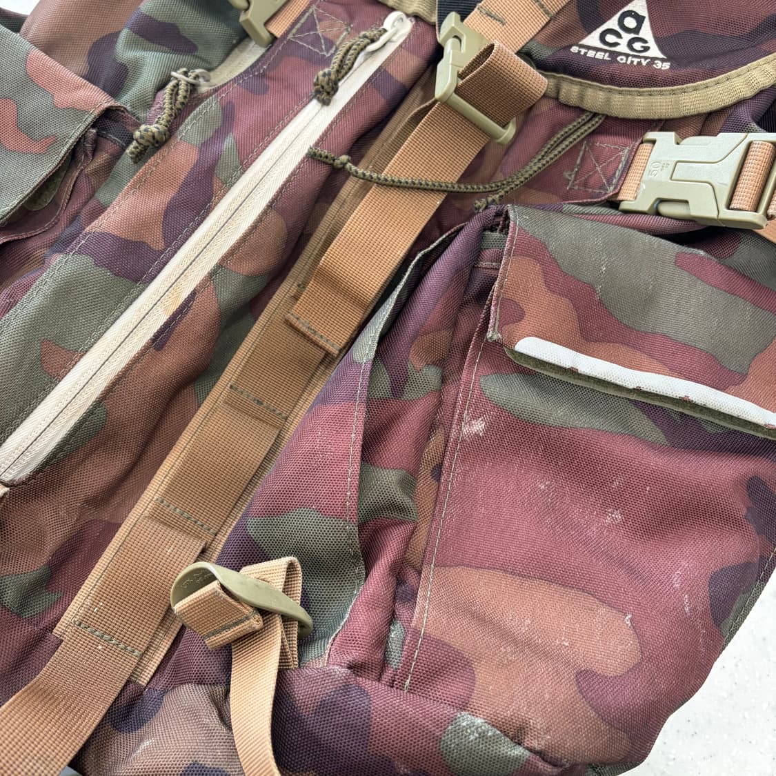 27. 나이키acg 빈티지 카모 백팩 상품이미지6