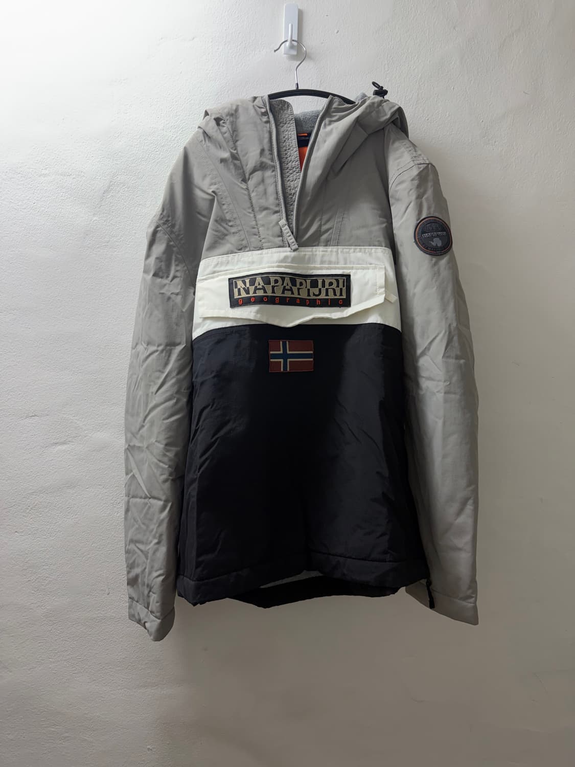 나파피리 반집업 나일론자켓 상품이미지1