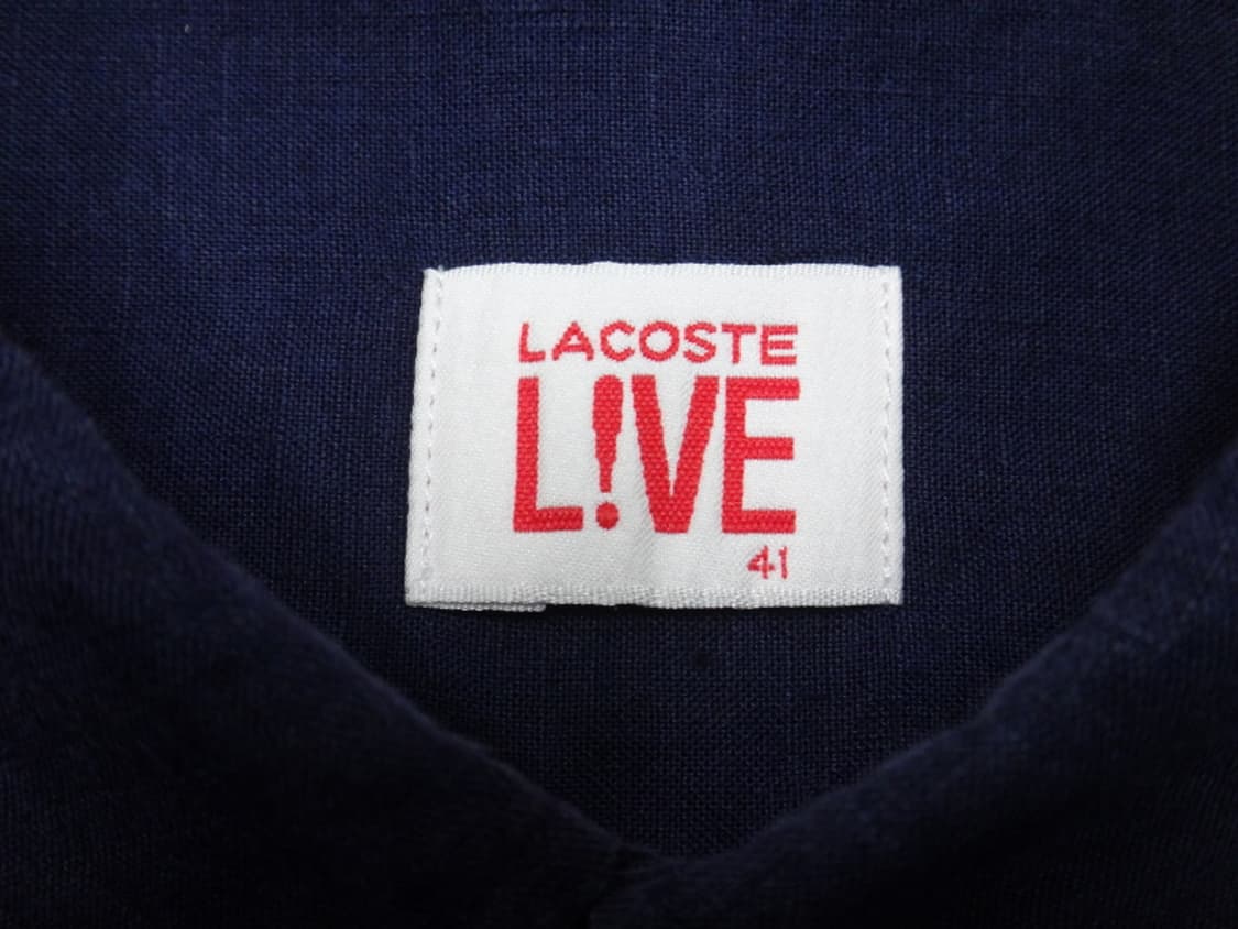 (105) 라코스테 라이브 린넨 하절기 남성 긴팔 셔츠 상품이미지8