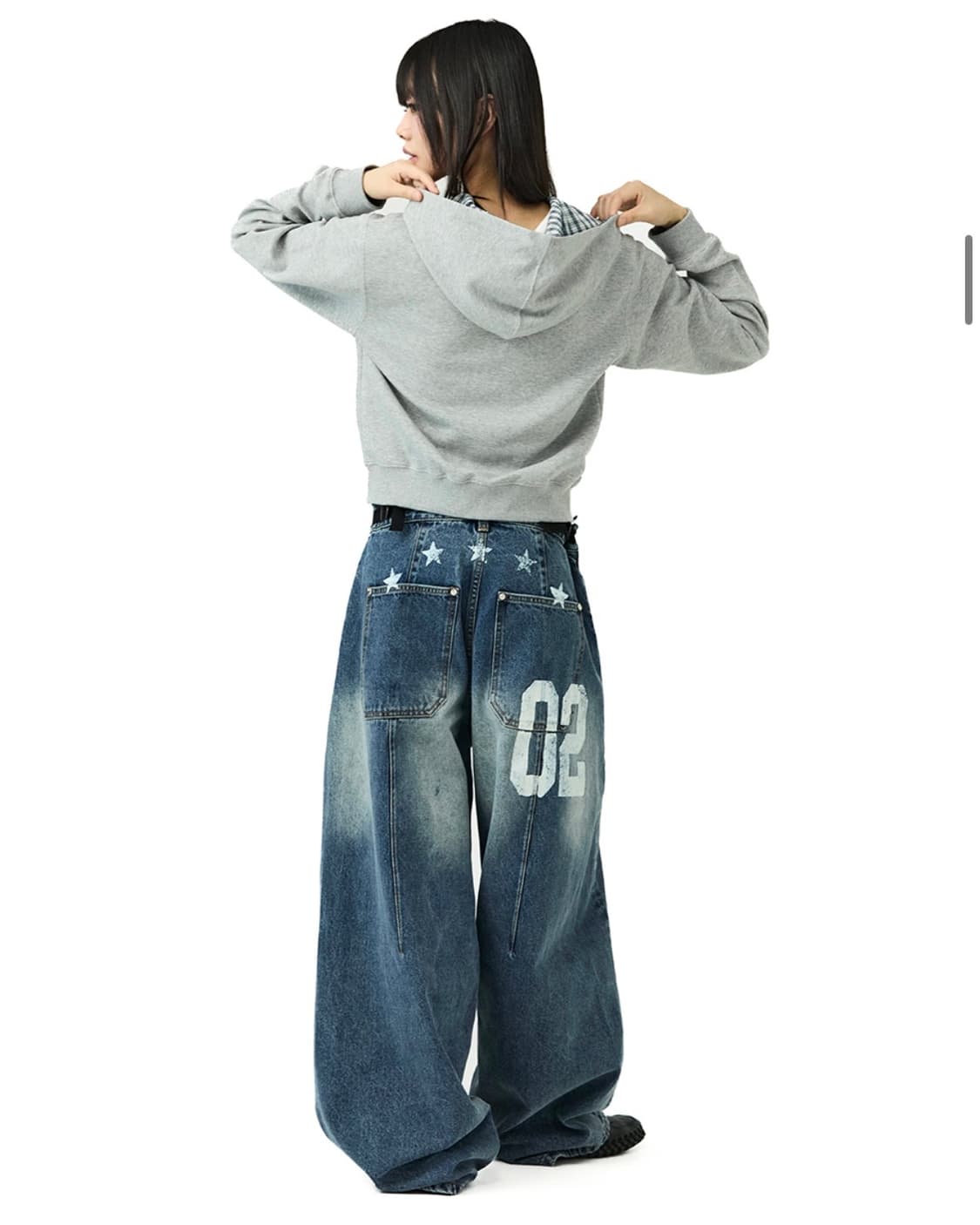 밈더워드로브 유정 유스 커브드 팬츠  상품이미지3