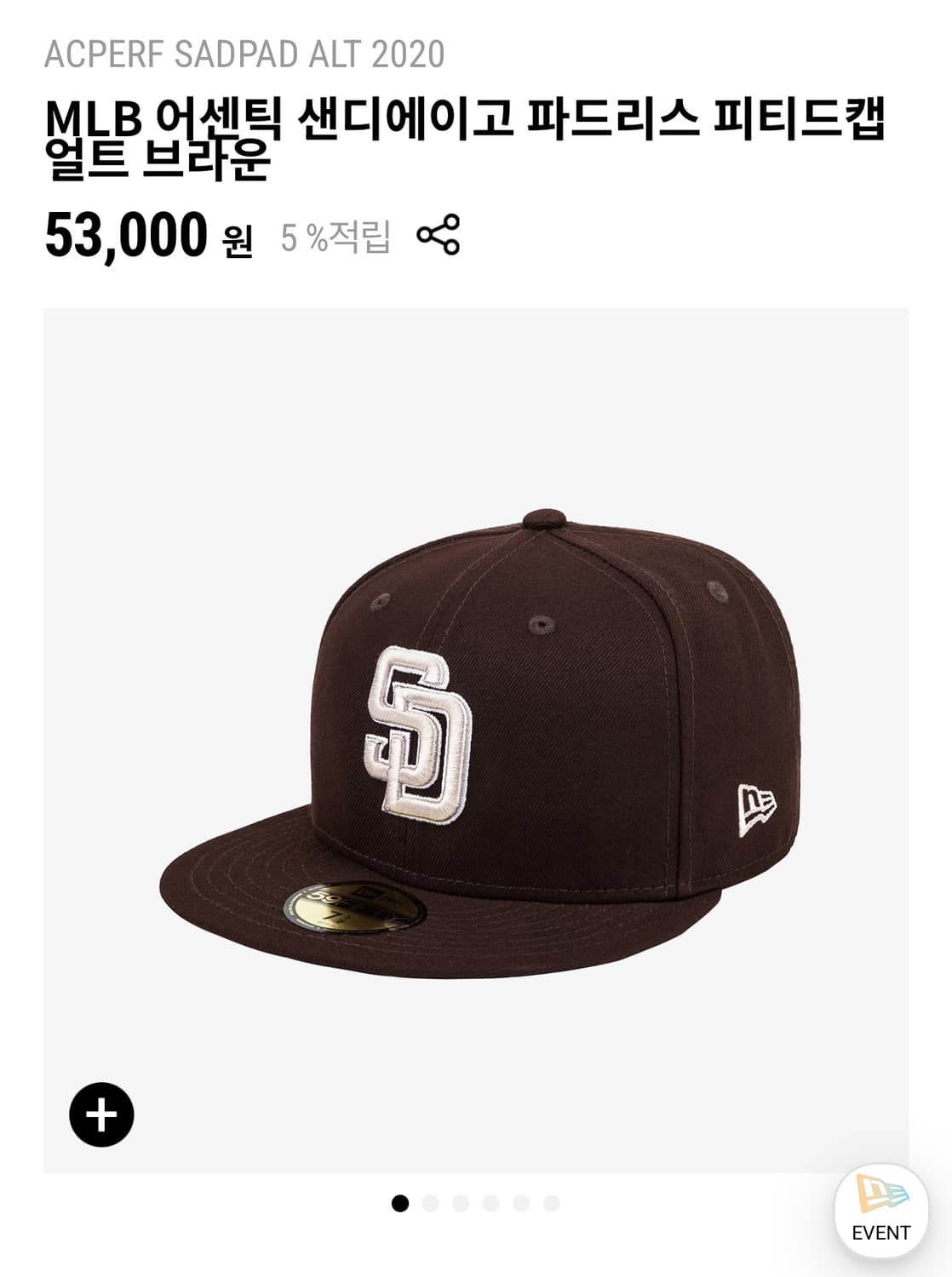 뉴에라 샌디에고 캡 상품이미지1