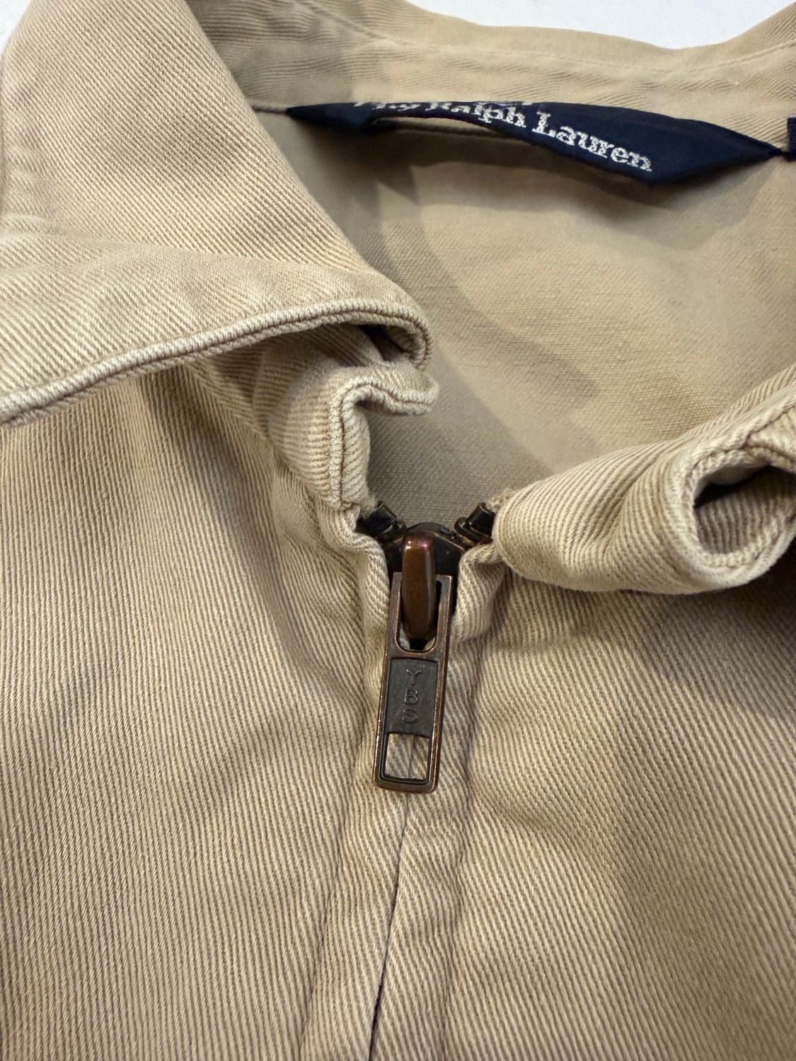 90s 폴로 랄프로렌 바라쿠타 스윙탑 봄버자켓 베이지 상품이미지4