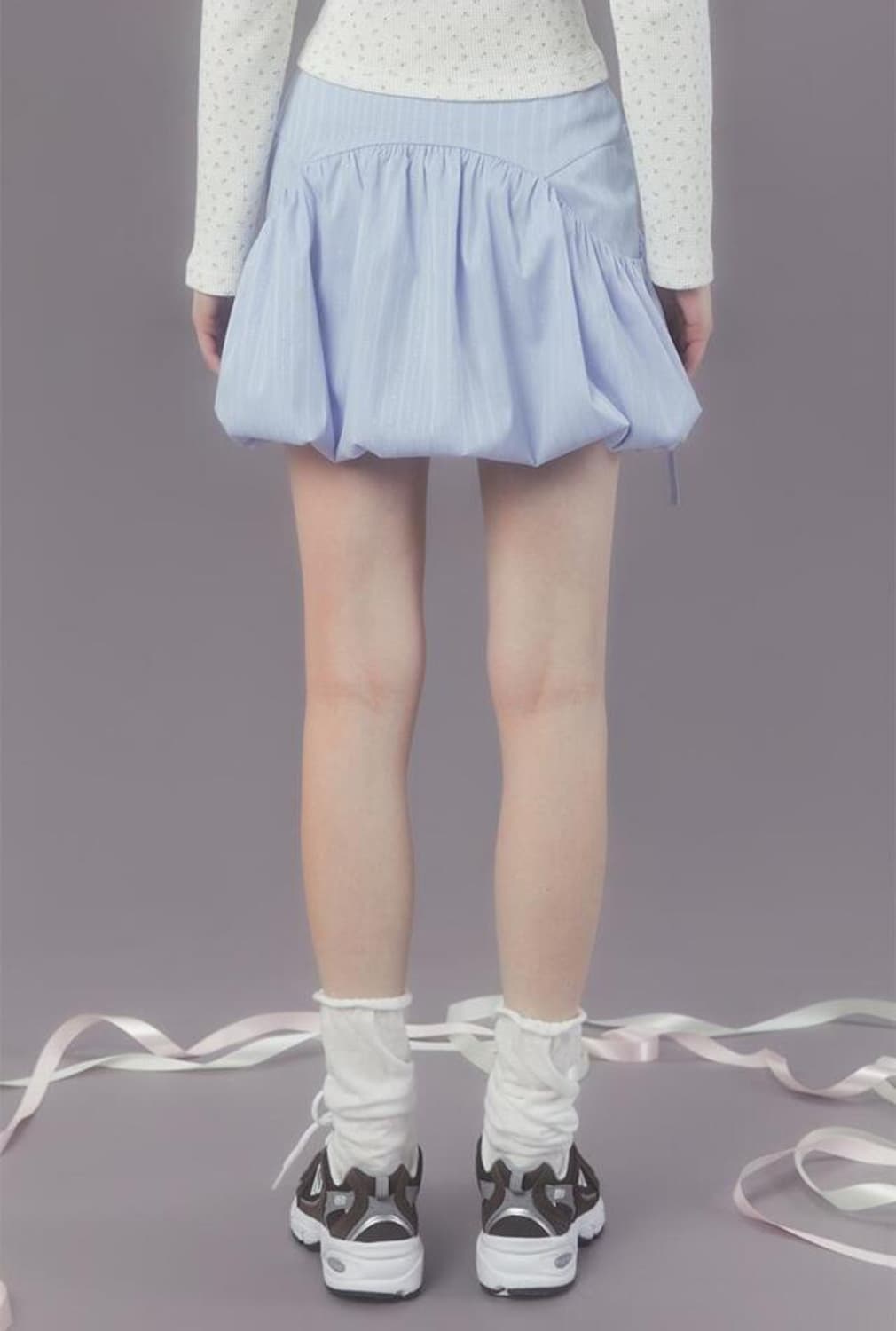 [새상품] 마가린핑거스 셔링 포켓 벌룬스커트 M 상품이미지7