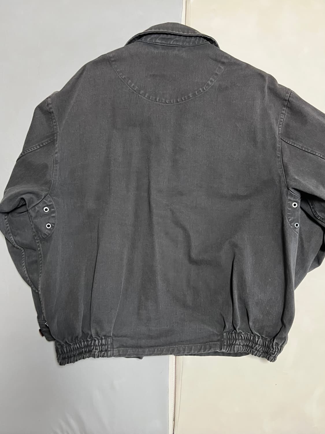 예스아이씨 Patched Zip Jacket Charcoal 사이즈 L 상품이미지9