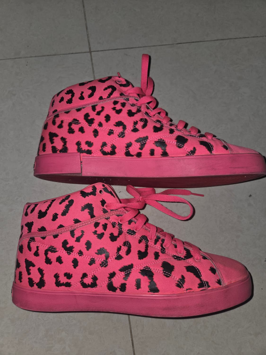 Reebok T Raww 'Pink' 리복 레오파드 핑크 스니커즈 y2k 상품이미지4