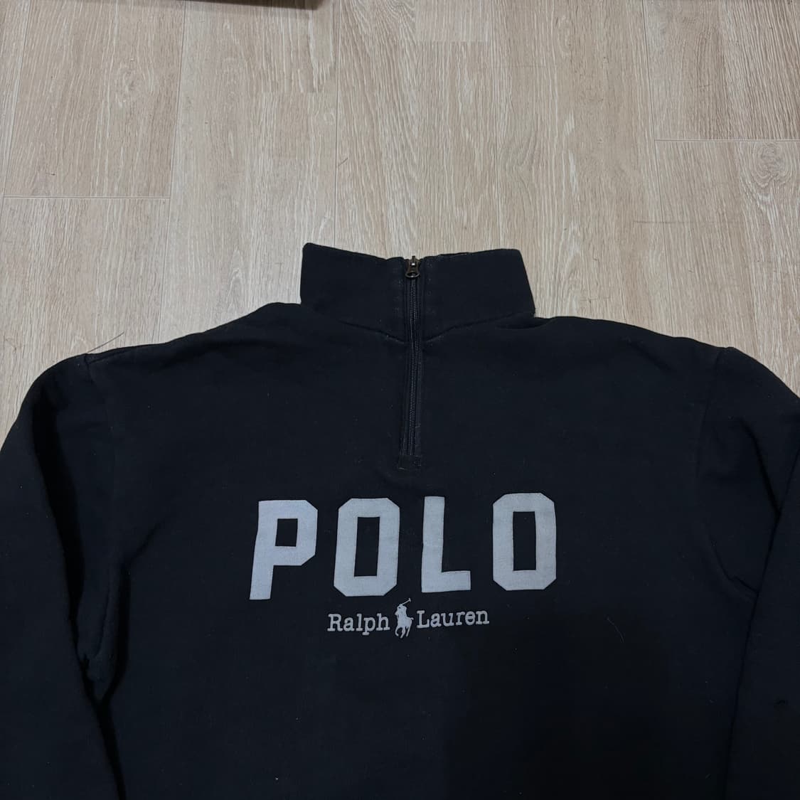 폴로 랄프로렌 빅로고 반집업 맨투맨 M/95  상품이미지2