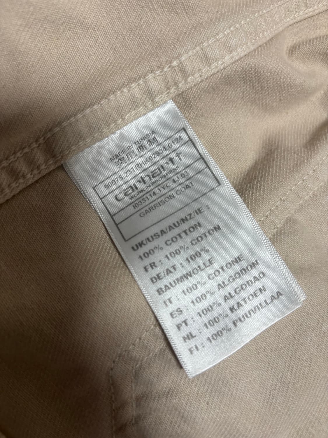 칼하트 wip 개리슨 코트 xl 상품이미지4