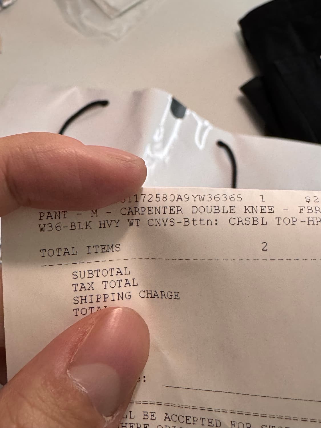 크롬하츠 더블니 카펜터 팬츠 36사이즈 팝니다 상품이미지8