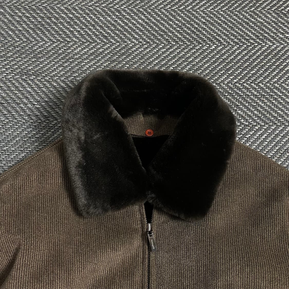 Nottinghill 브라운 코듀로이 퍼 자켓 o 4410 상품이미지4