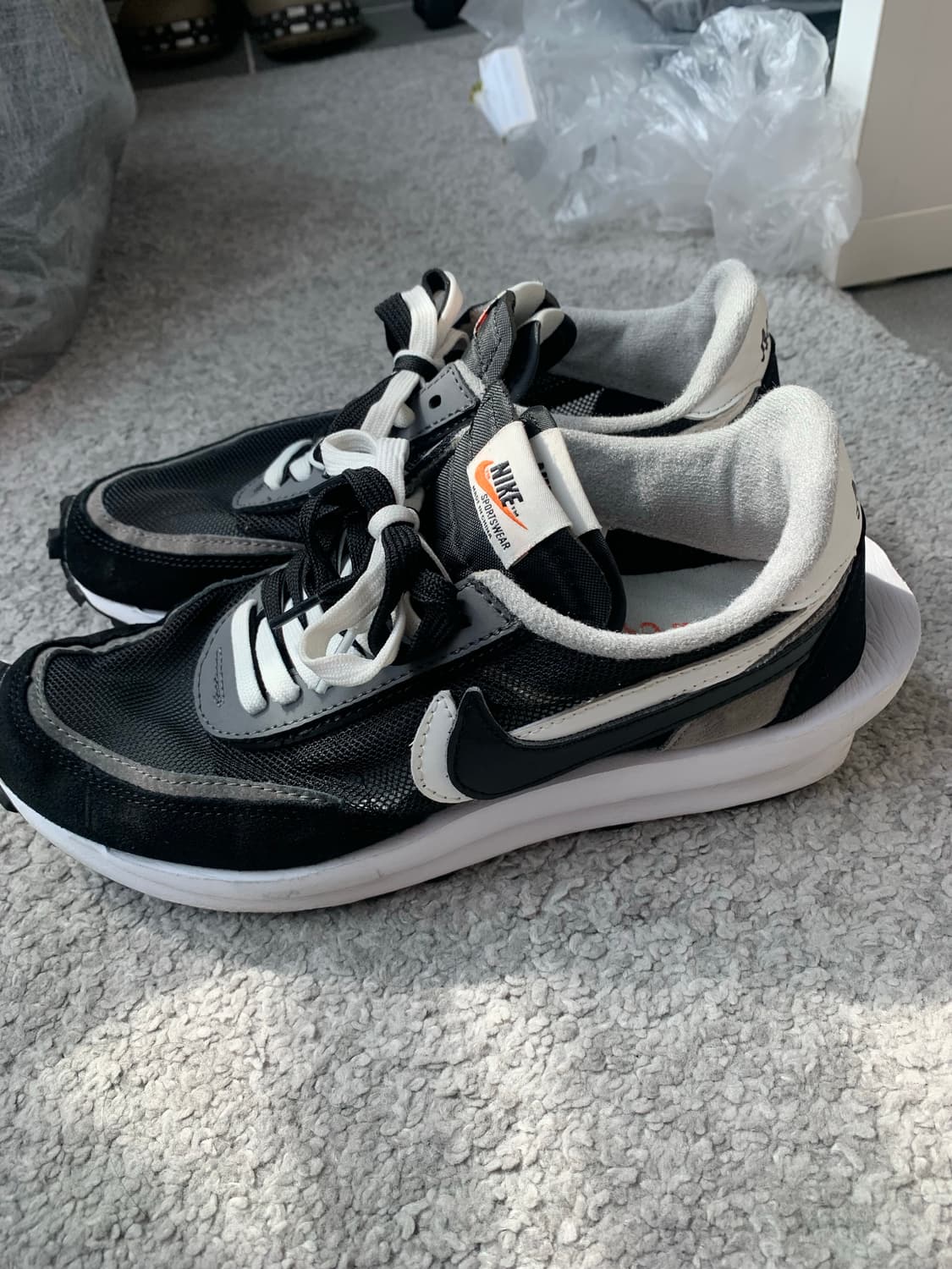 나이키 x 사카이(Nike x Sacai) LD와플 블랙 265 상품이미지2