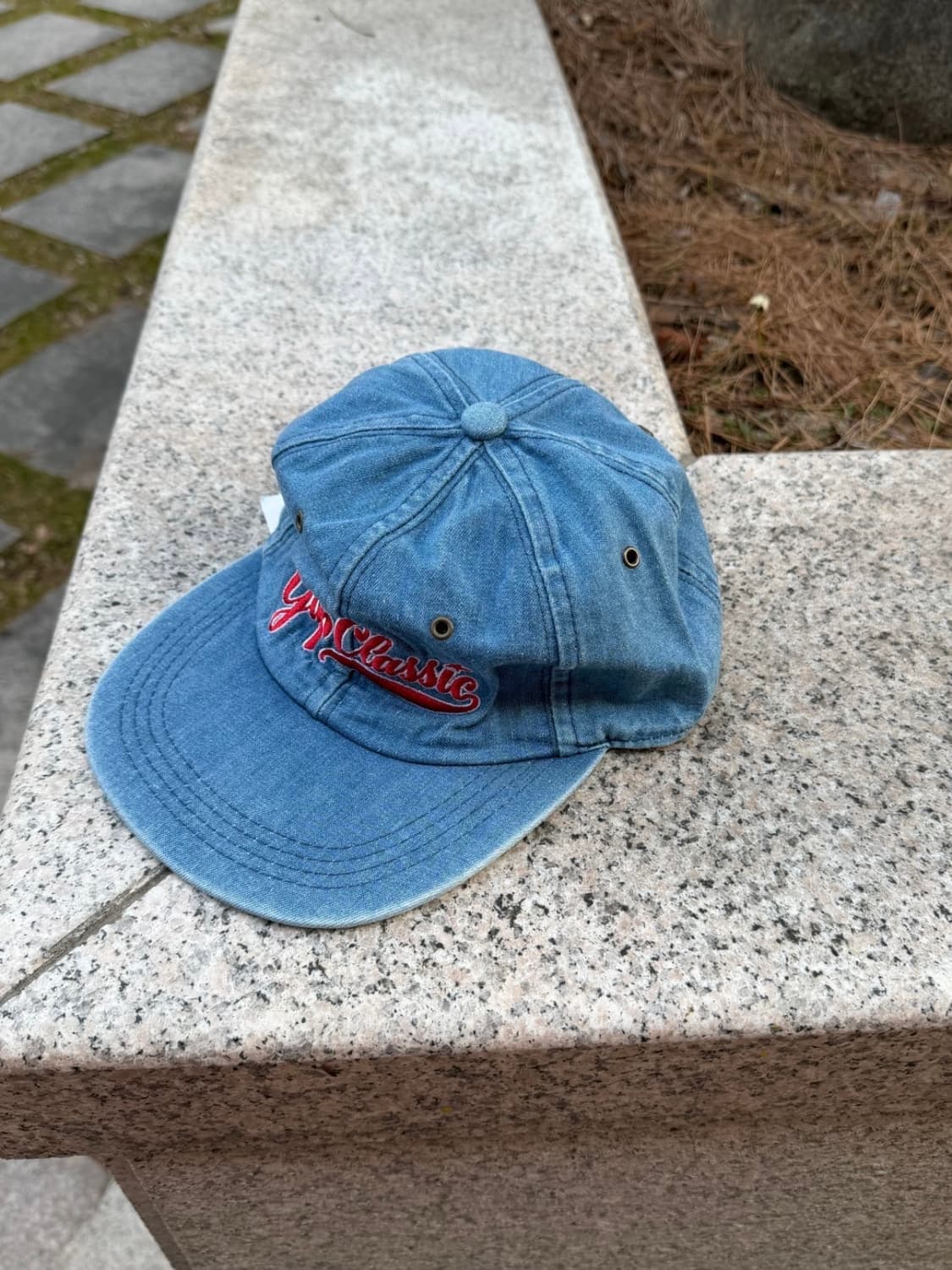 (deadstock) 90s Gap 올드갭 6-Panel 데님 캡 상품이미지2