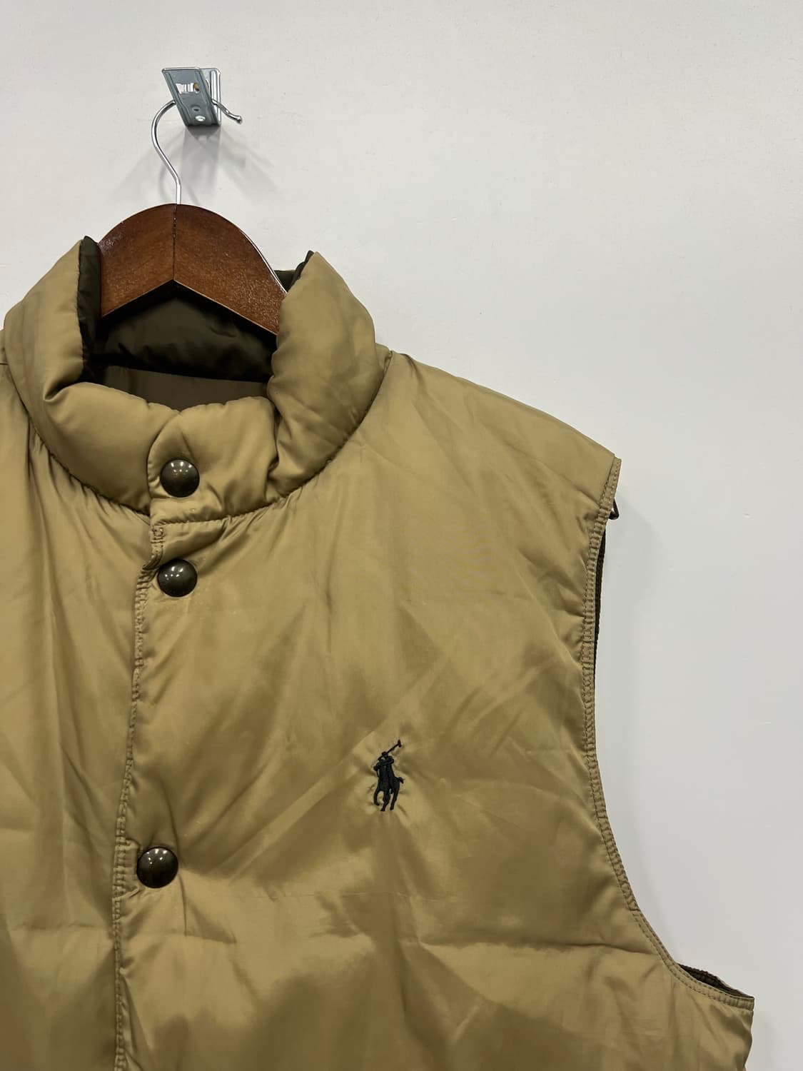 폴로 리버시블 양면 패딩 조끼 상품이미지2