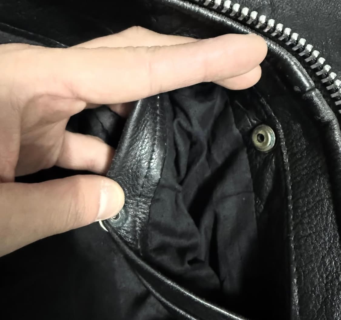 Leather King - 싱글 라이더 자켓 상품이미지5