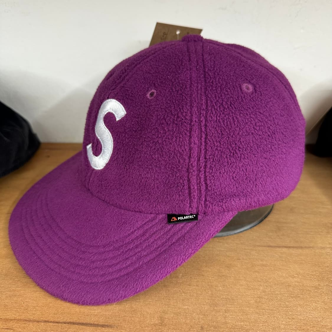 2018FW 슈프림 폴라텍 S로고 캡 상품이미지2