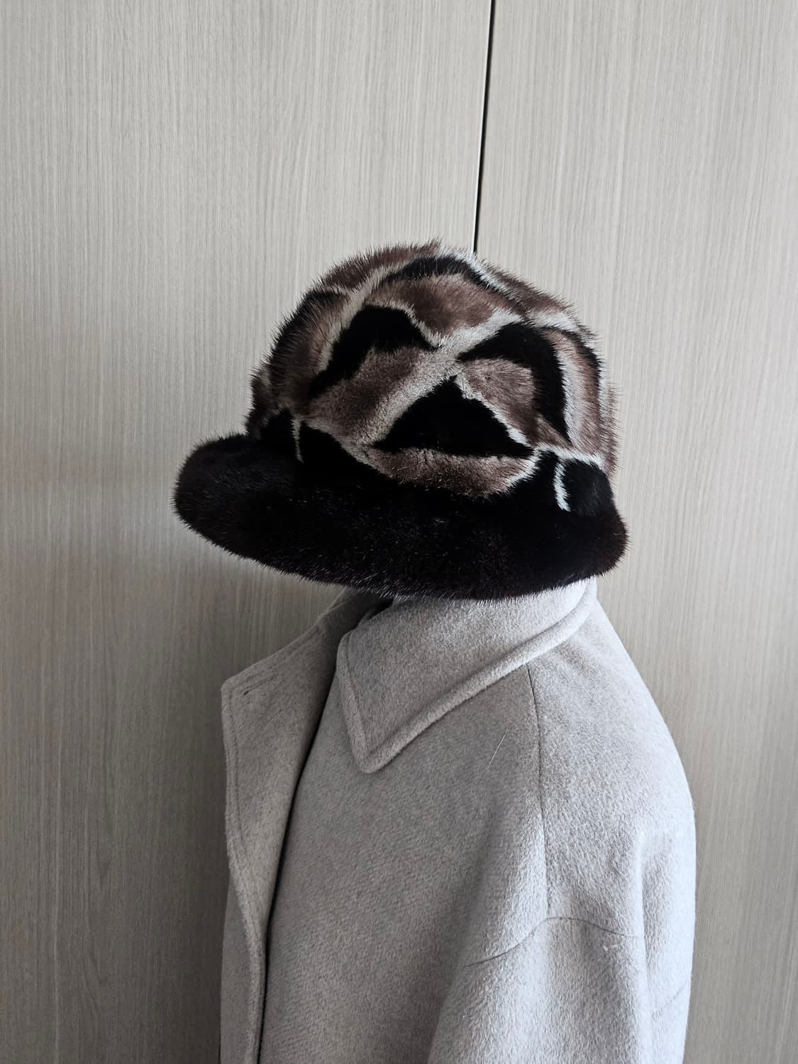 (50만원대)명품 천연 밍크 퍼 모자 (이탈리아 현지구매 새상품 컨디션) 상품이미지3