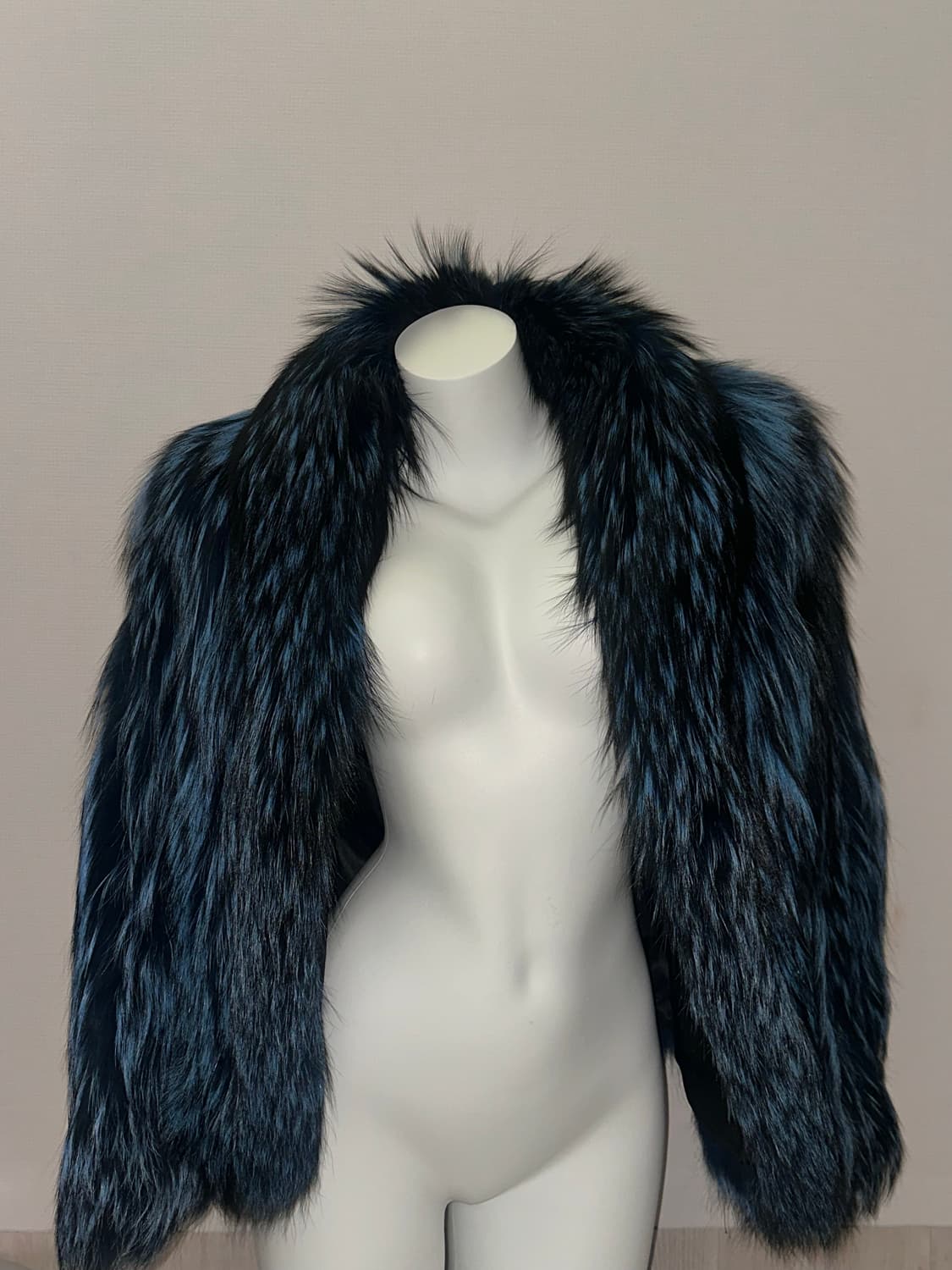 빈티지 블루 폭스 퍼자켓 상품이미지6