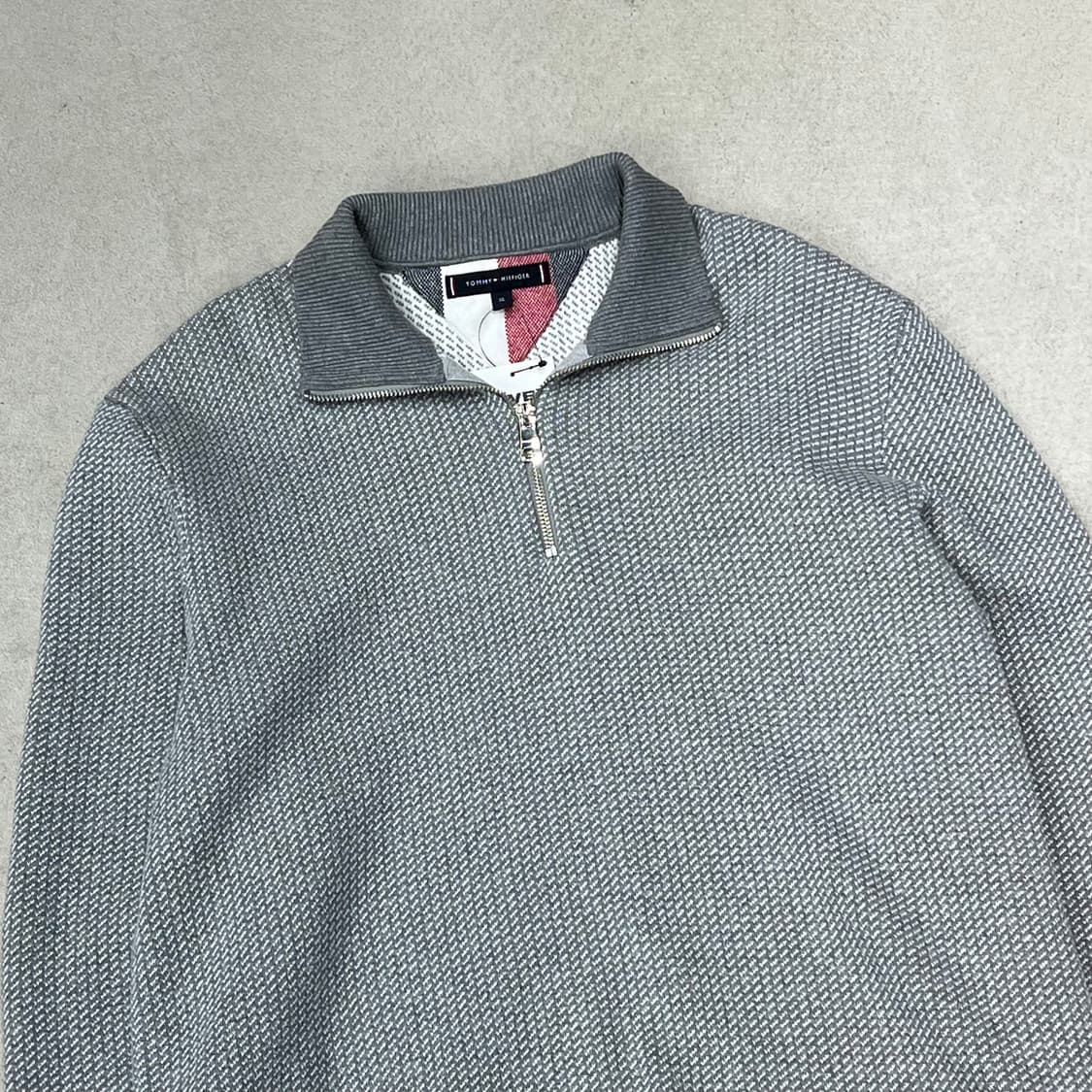 타미힐피거 반집업 니트 s09868 상품이미지3