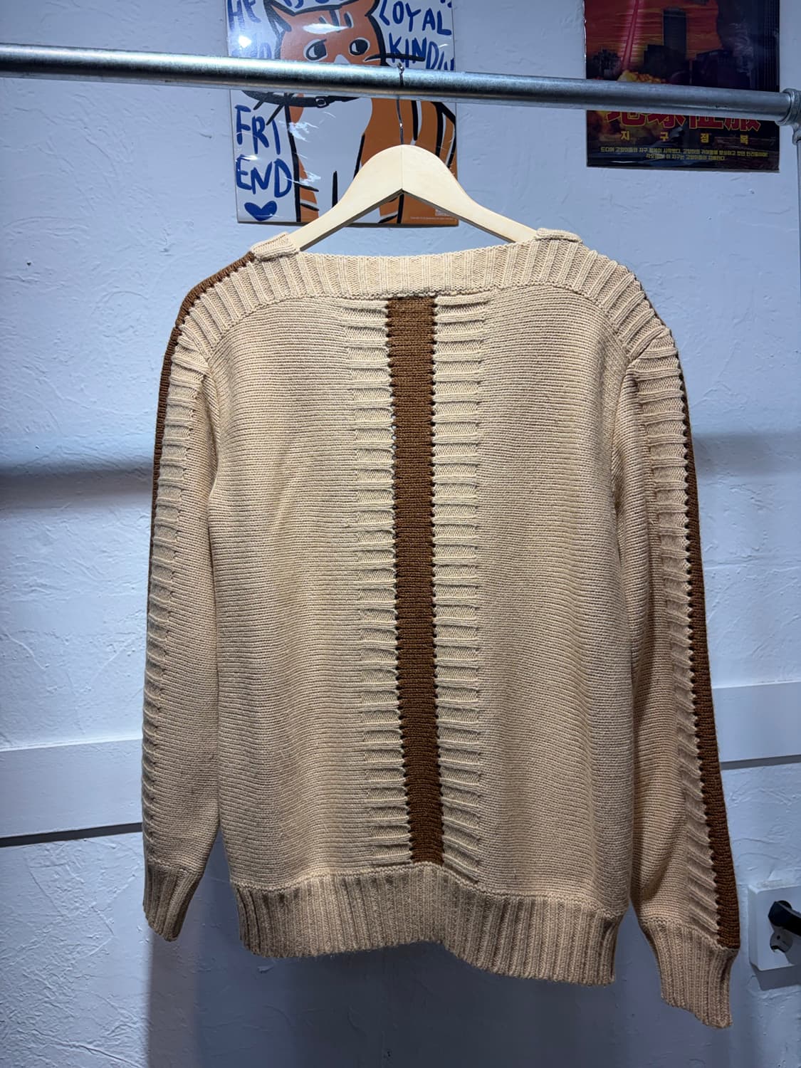 90s Courreges homme 꾸레쥬 옴므 울 니트 상품이미지6