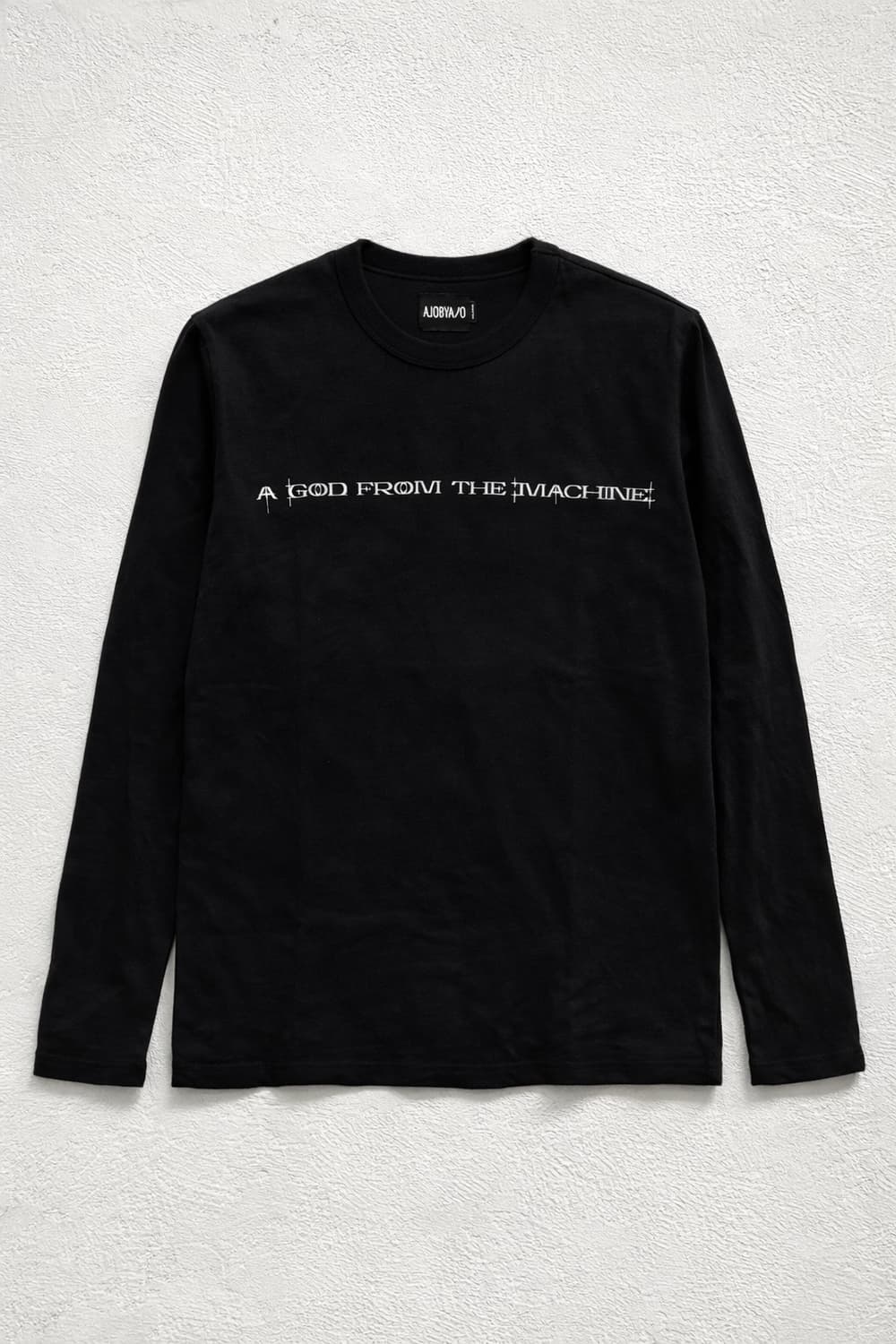 아조바이아조 블랙 롱슬리브 릴랙스드핏 상품이미지1