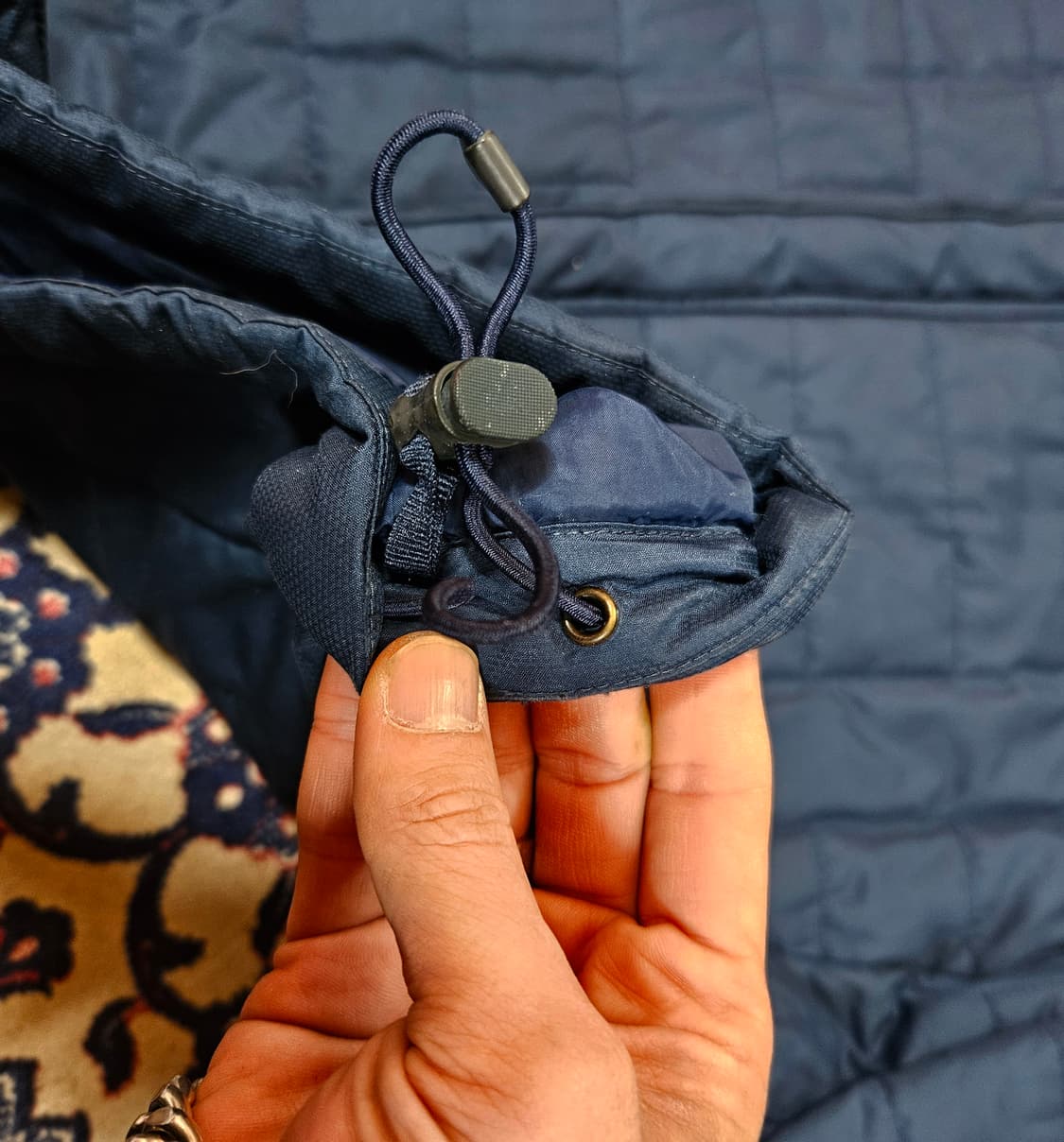 나이키(Nike) 00's  Nike Fit 퀄팅 후드 자켓 L size 상품이미지4