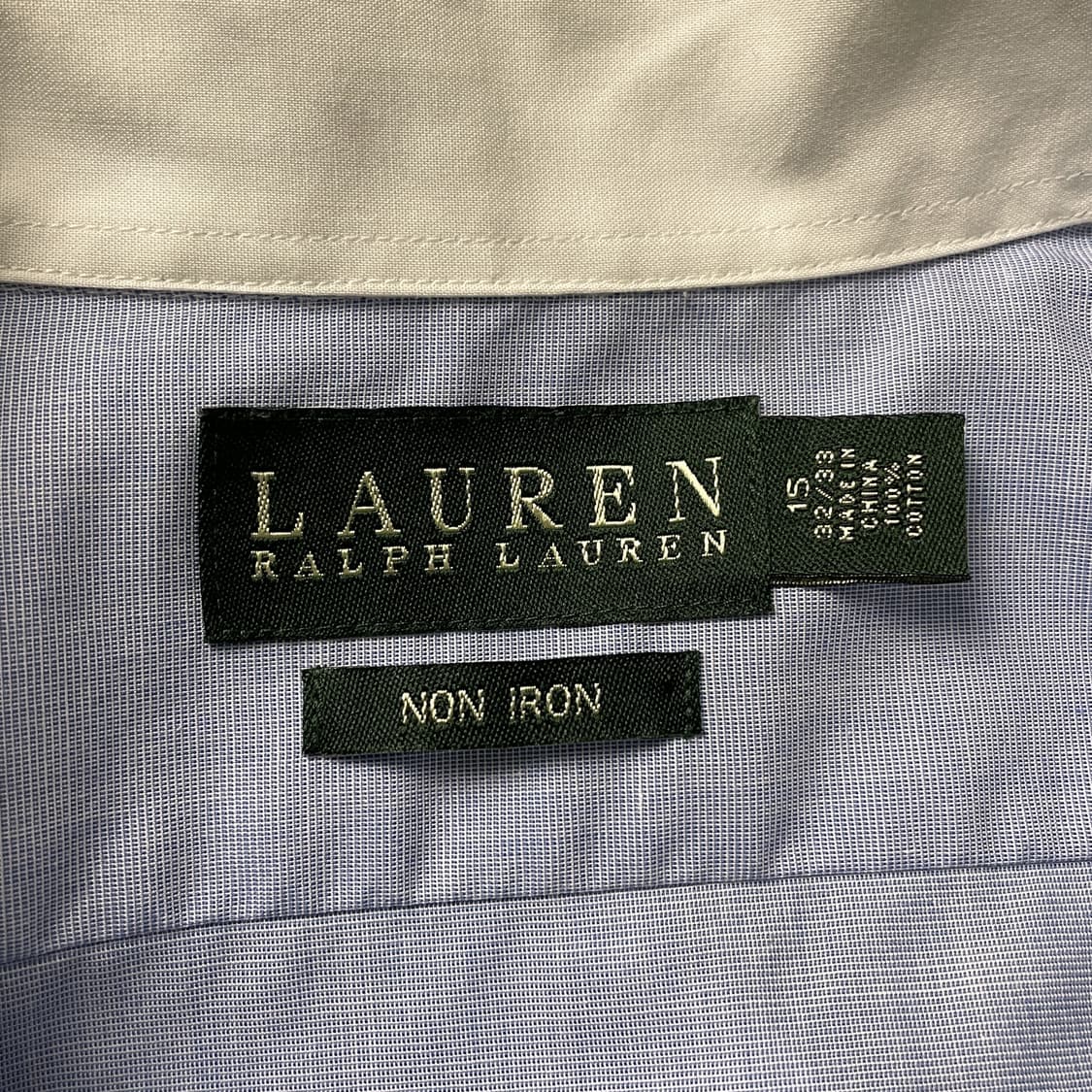 RALPH LAUREN 랄프로렌 빈티지 화이트 커프스 셔츠 상품이미지8