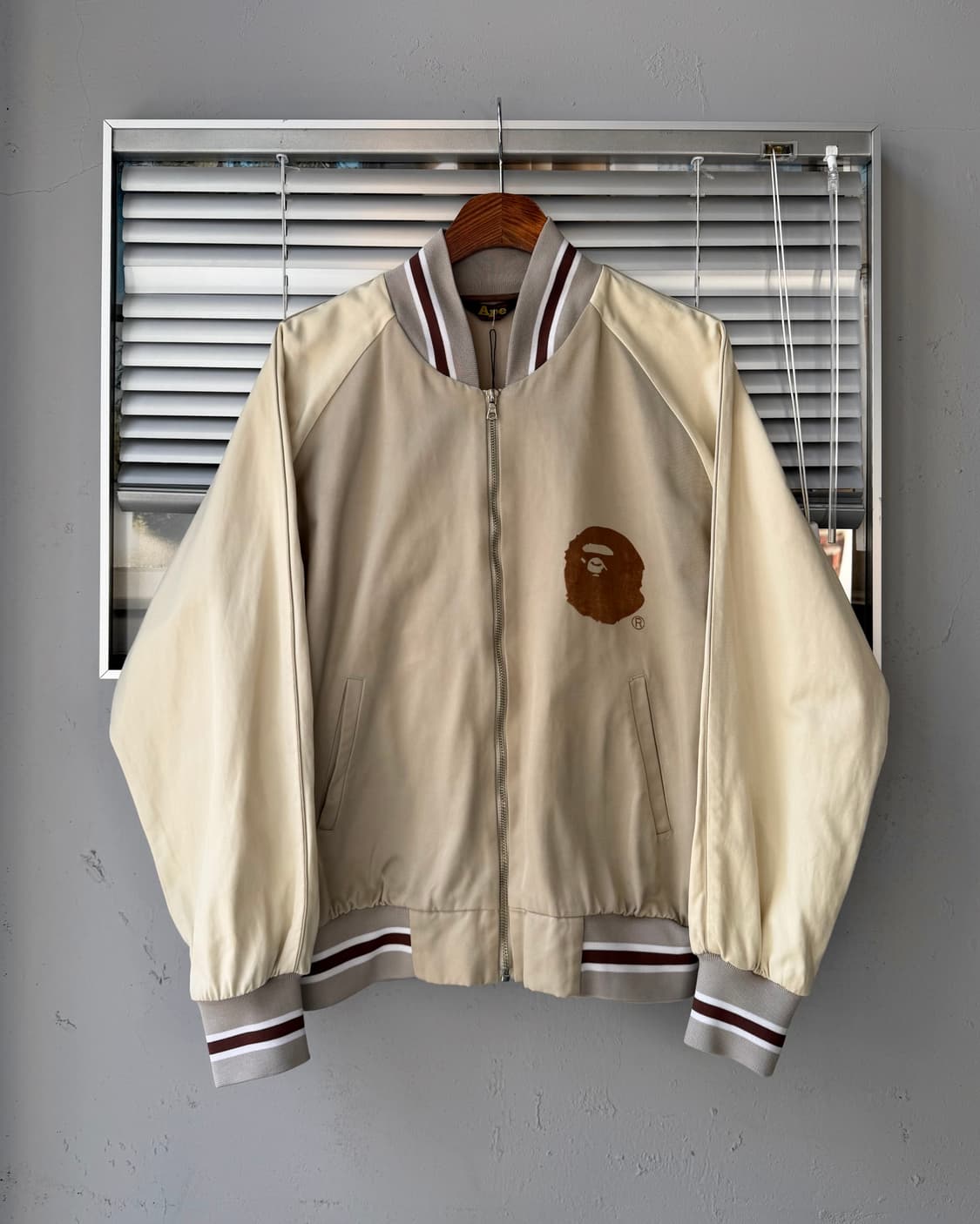 A BATHING APE anno 2001 baseball jacket 상품이미지1