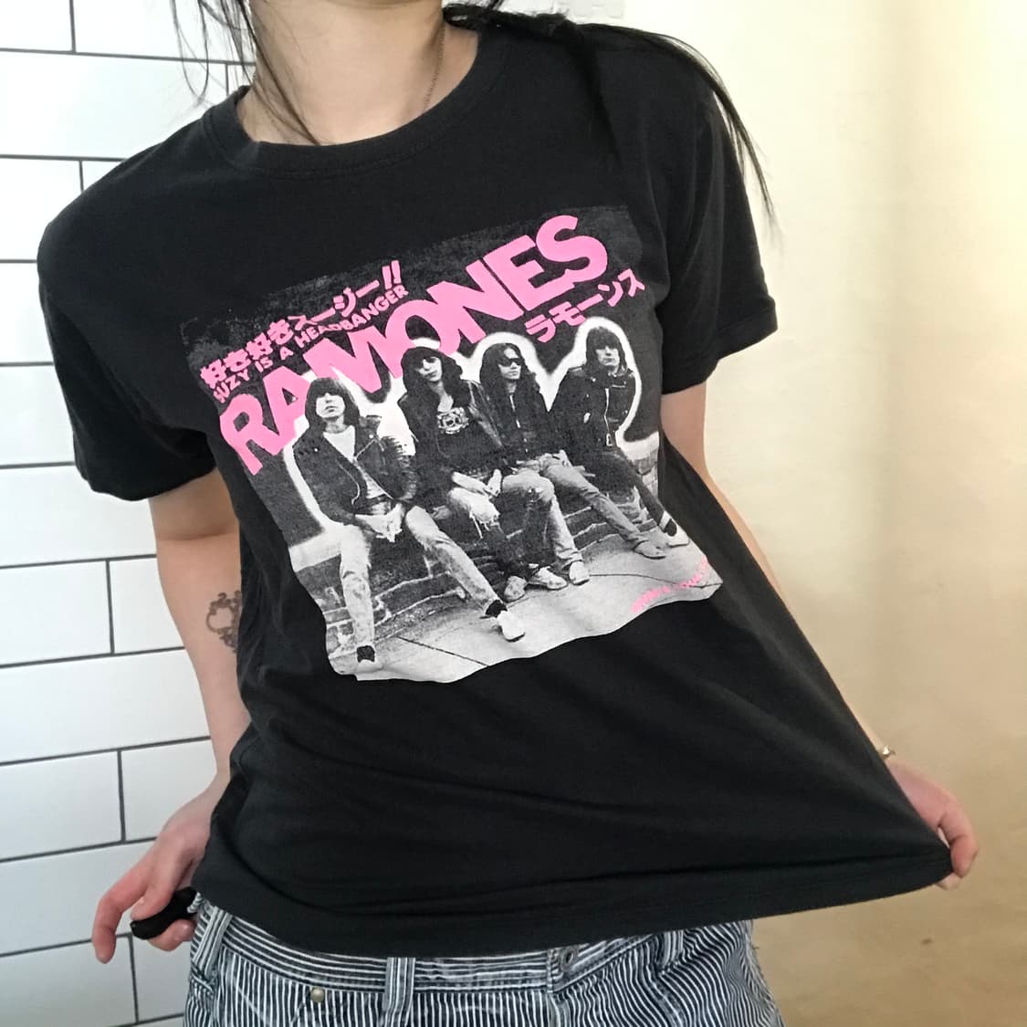 빈티지 라모스 그래픽 티셔츠 상품이미지1