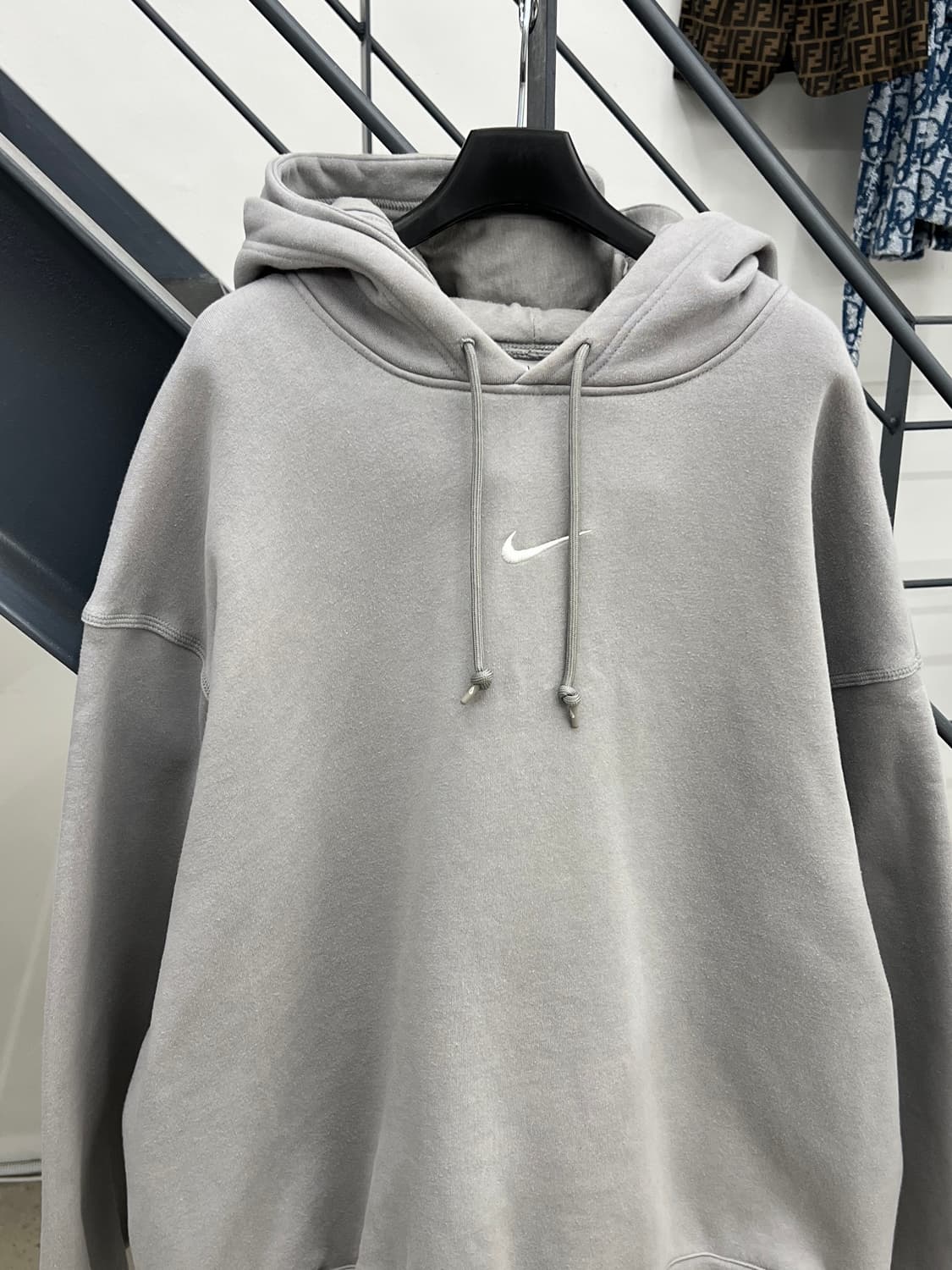 나이키 X 피어오브갓 더블 후드 티셔츠 상품이미지2