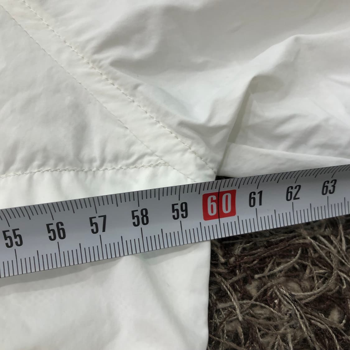 M 뉴발란스 여성 투웨이 화이트 나일론 후드 바람막이 자켓 상품이미지9
