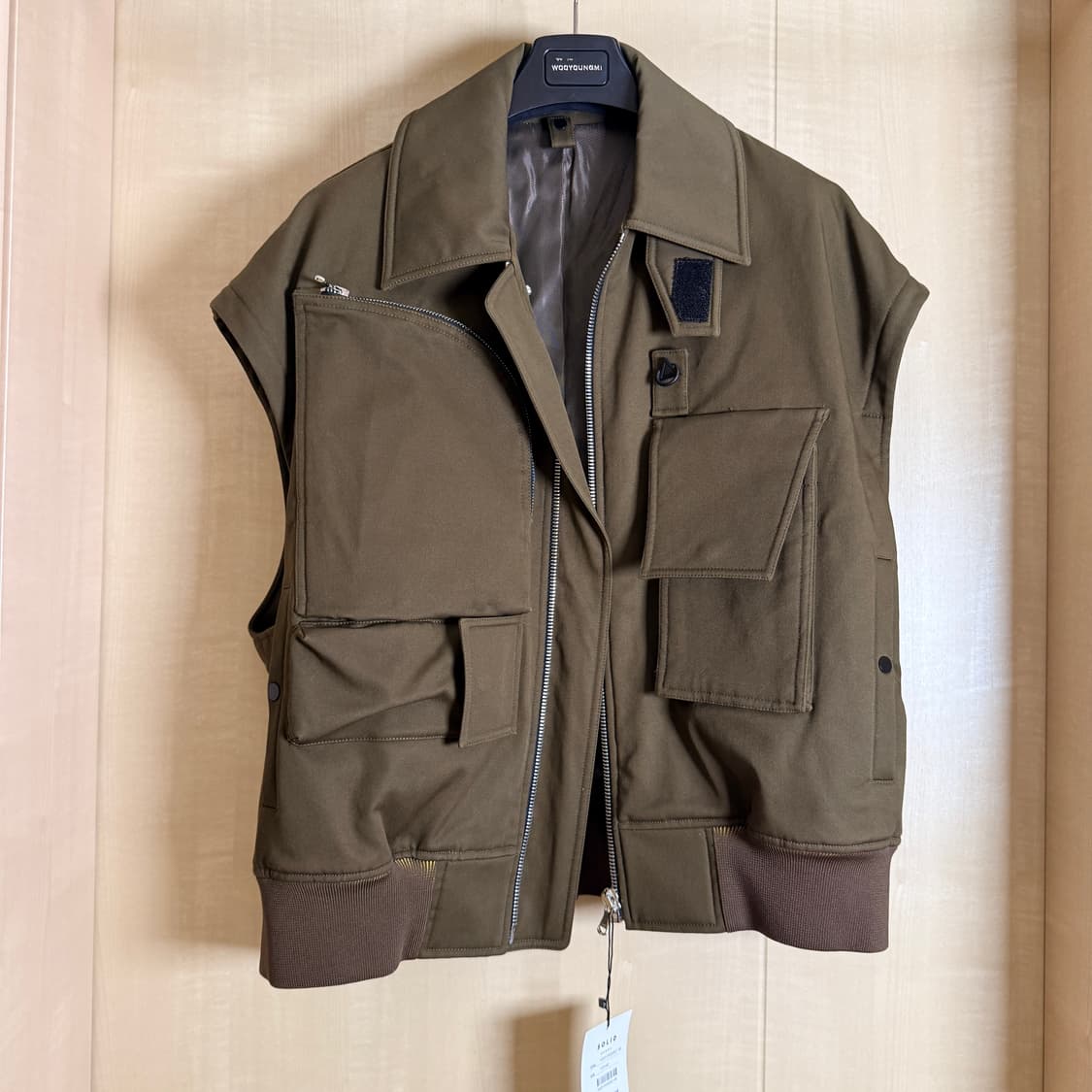 솔리드옴므 22fw 3in1 멀티포켓 패딩 블루종 48 상품이미지7