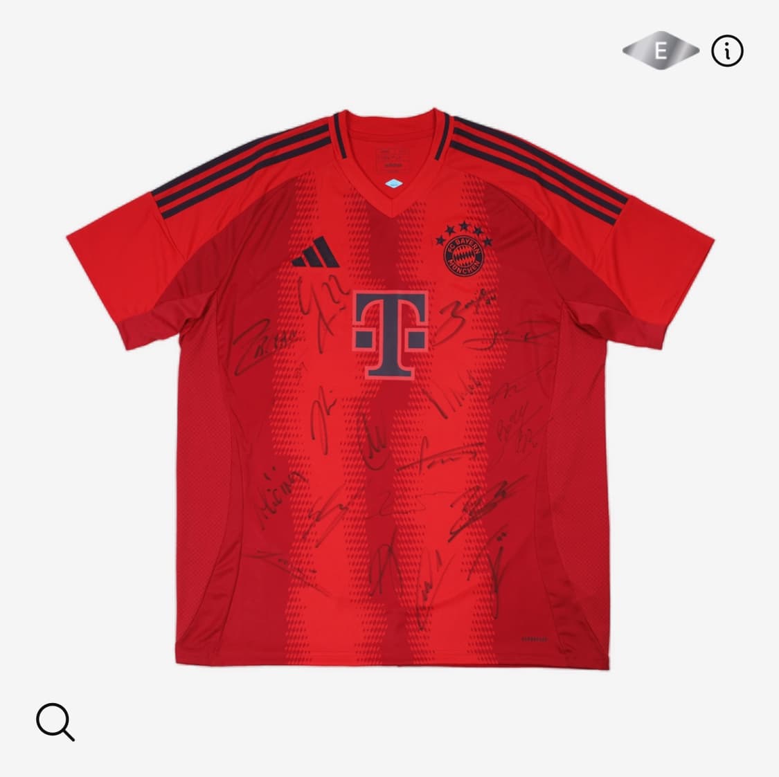 뮌헨 선수단 친필사인 바이에른 뮌헨 24-25 홈 유니폼 상품이미지1