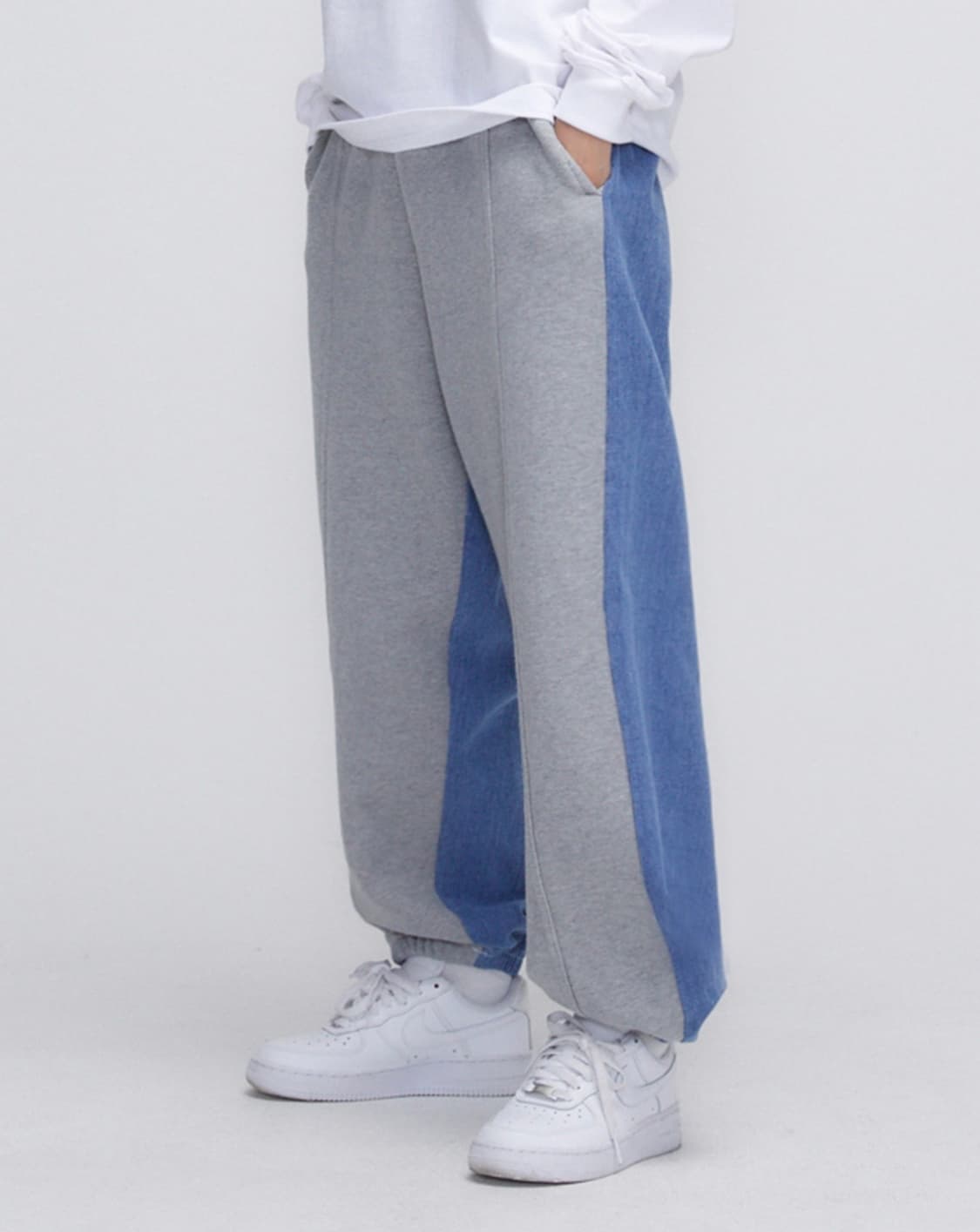 슬로우 아카이브 아수라 데님 스웻팬츠 (m) 상품이미지1