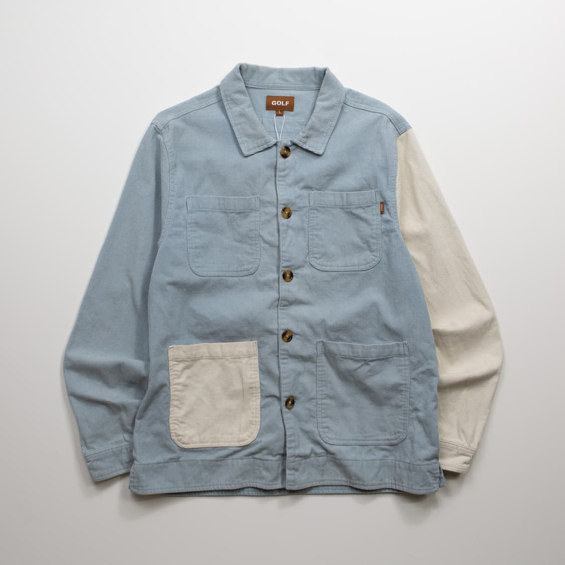 18FW 골프왕 콘트라스트 코듀로이 초어 자켓 상품이미지1