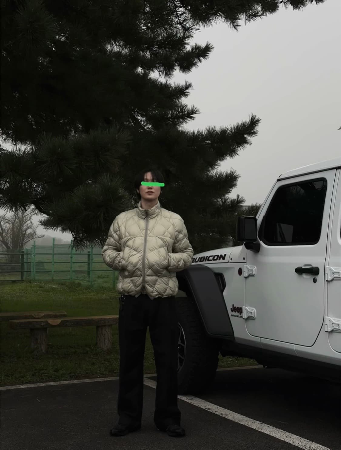 Roa 라이트 다운 패딩 그레이 M 상품이미지1