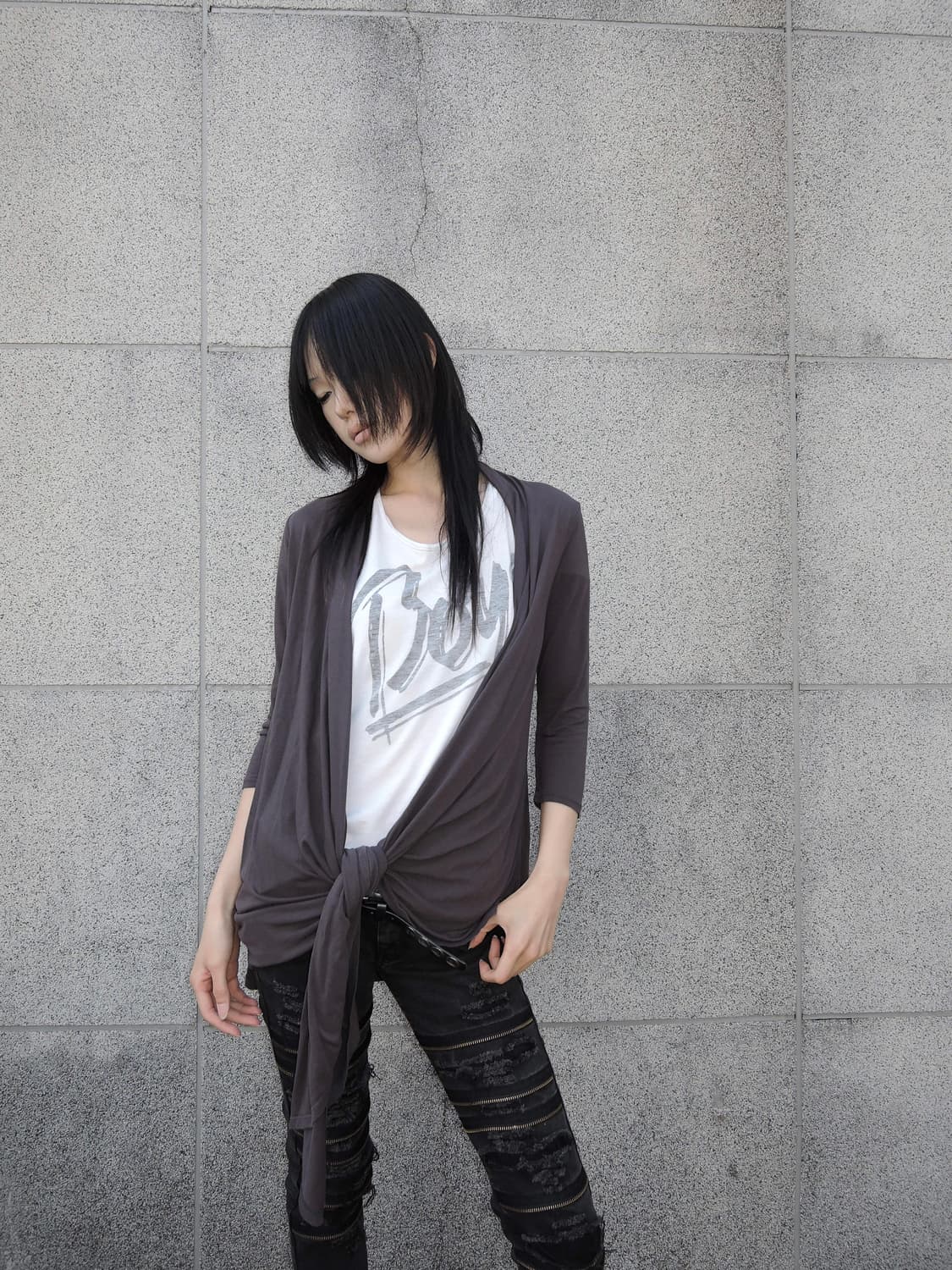 Drape Long Cardigan 상품이미지5