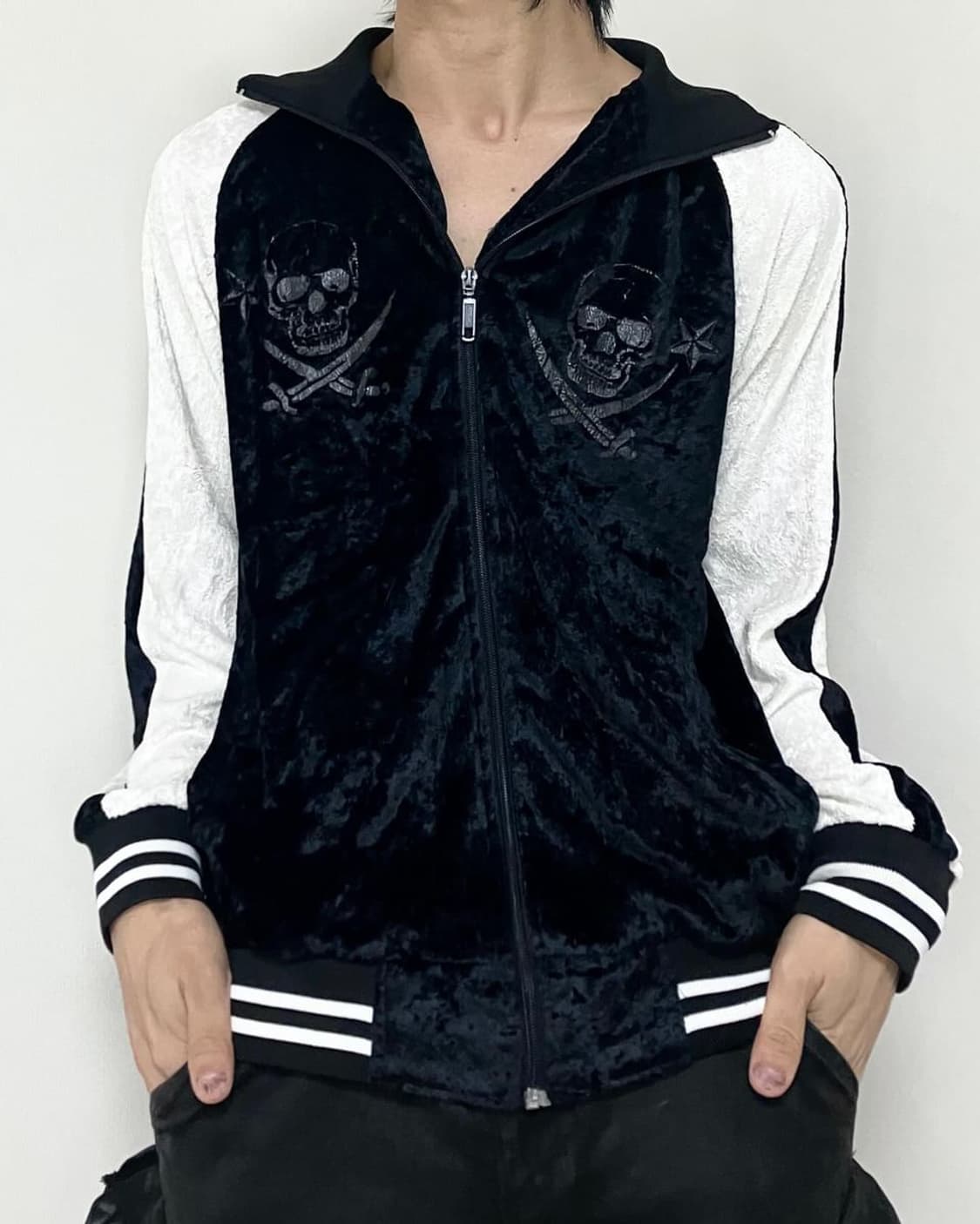 Skull printing jersey 상품이미지1