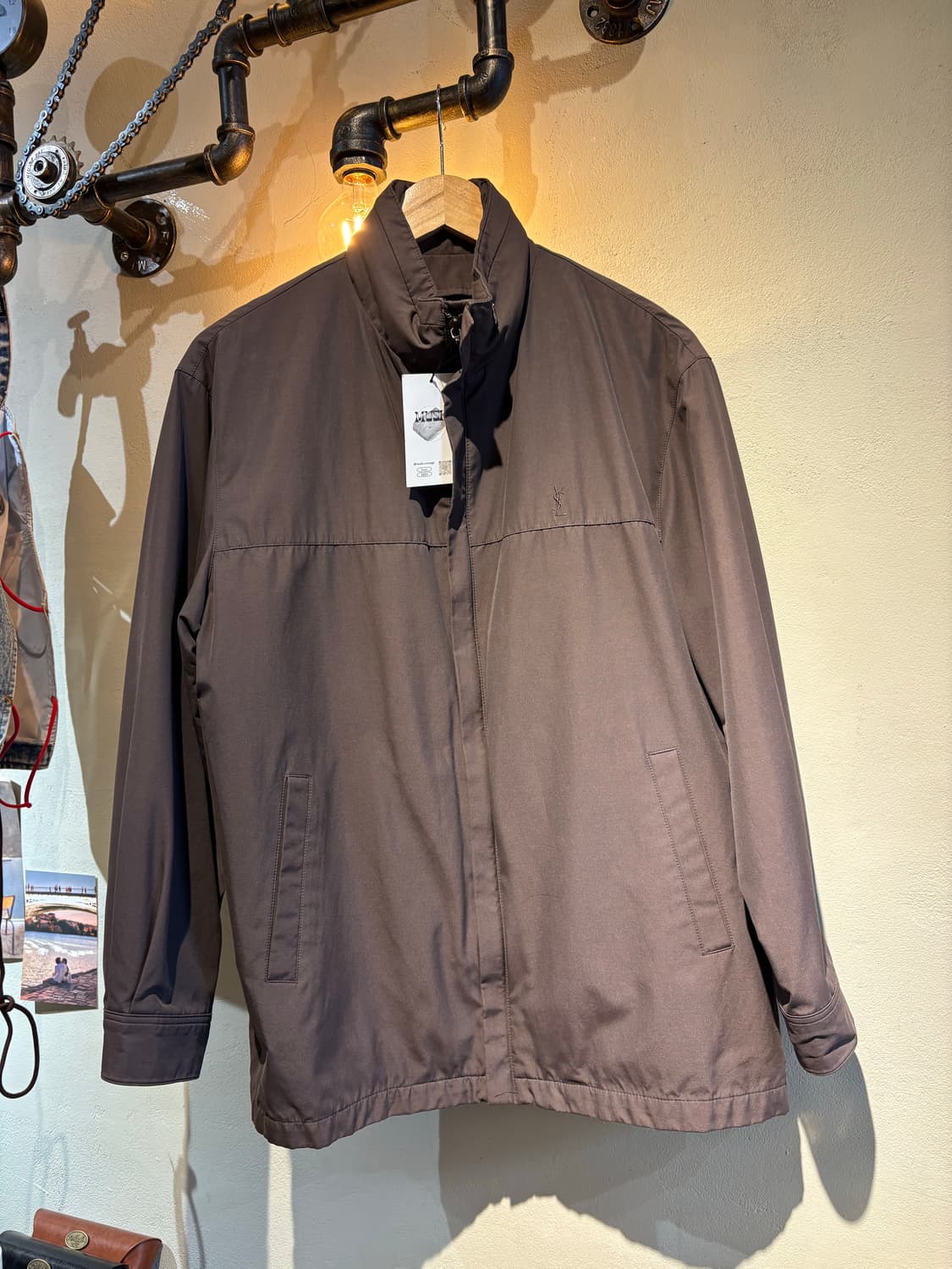 입생로랑 옴므 바람막이 봄버재킷 상품이미지1