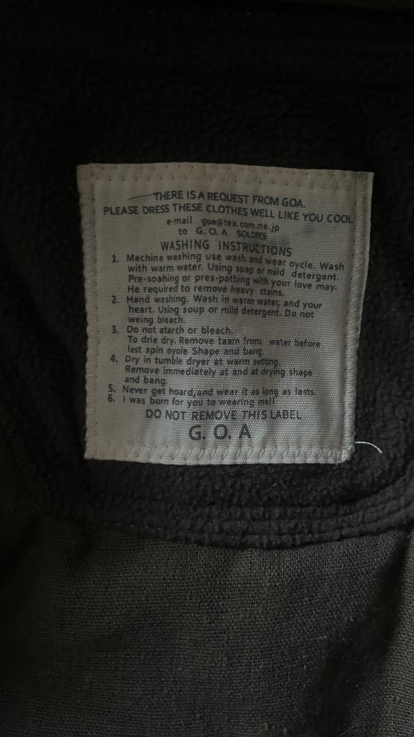 GOA Khaki Military Bono Jacket 상품이미지2