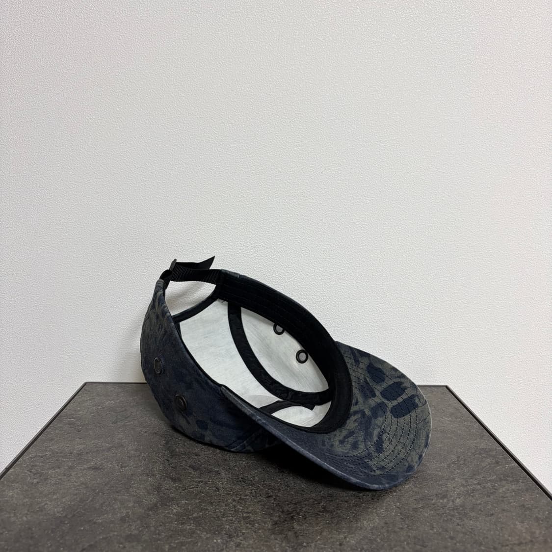 (OS) 슈프림 박스로고 캠프캡 모자 22SS 레오파드 카모 네이비 상품이미지7