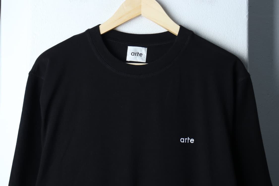 (XL-2XL) 아르떼 앤드워프 반팔 티셔츠 백프린팅 블랙-H31269 상품이미지3