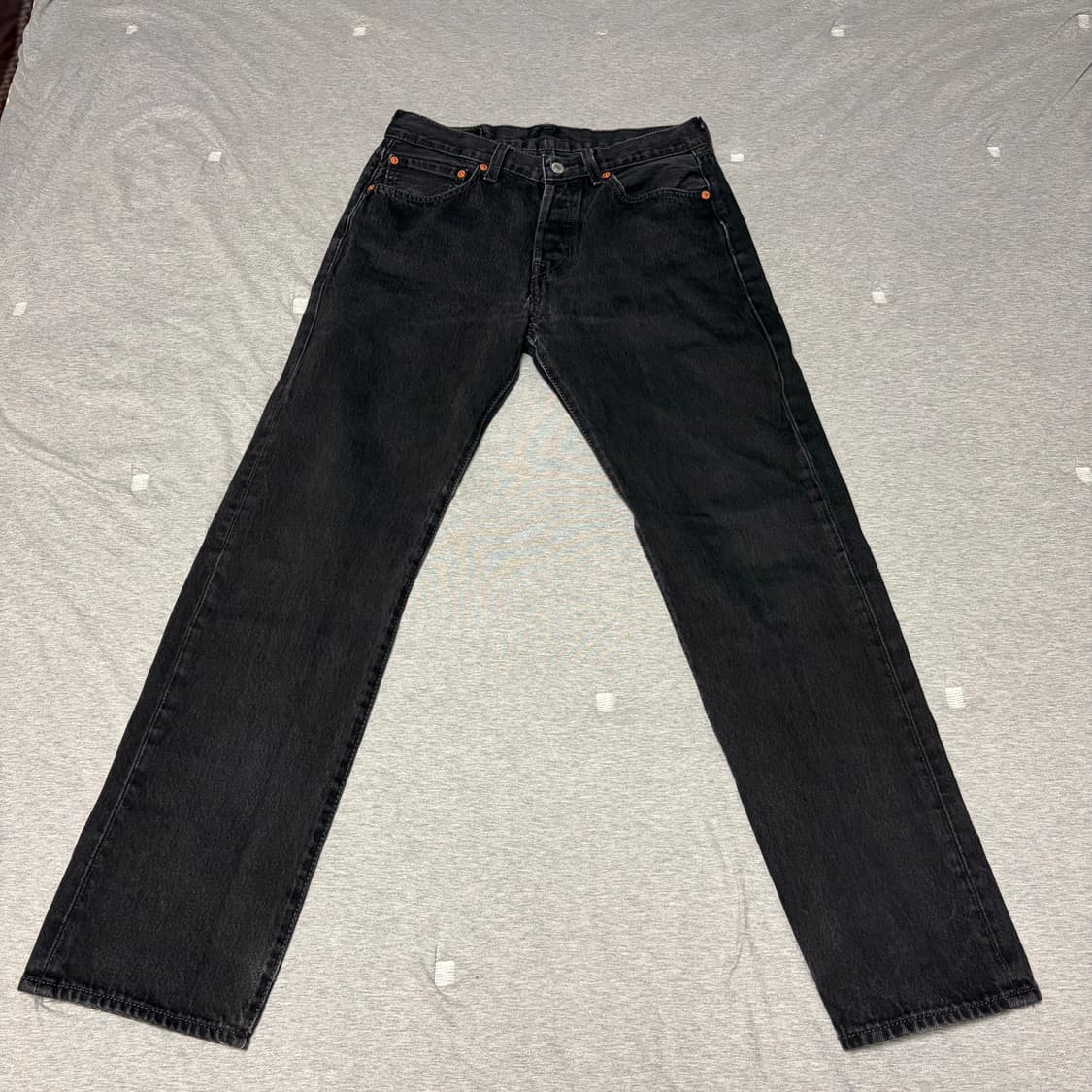 [W31 L32] 리바이스 501 블랙진 상품이미지1