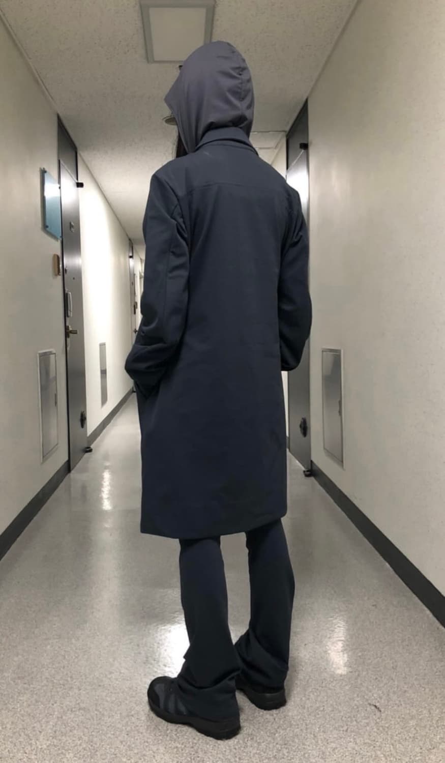 지초이 컴포트 22-005 그래파이트 코트 2사이즈 상품이미지2