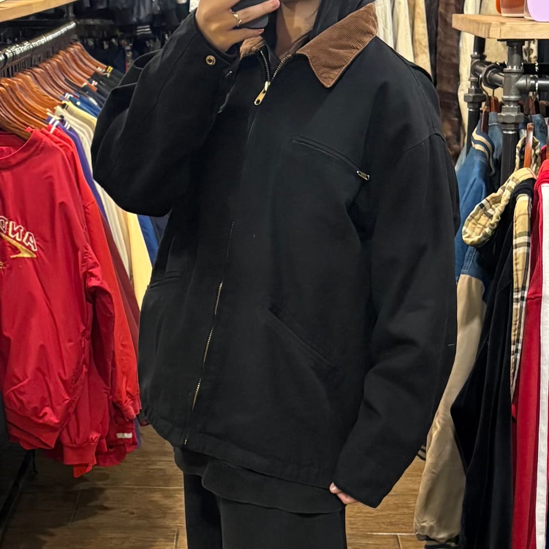 [HI] VTG 코듀로이 카라 워크자켓 상품이미지3