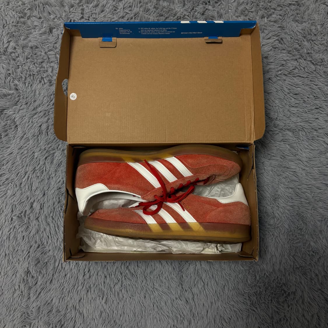 W 아디다스 가젤 오렌지 280(270) 상품이미지1