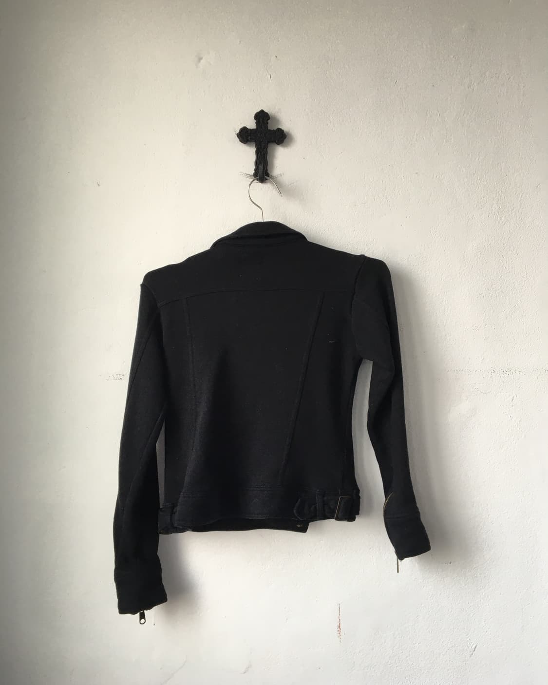 Slim fit cotton rider jacket 상품이미지3