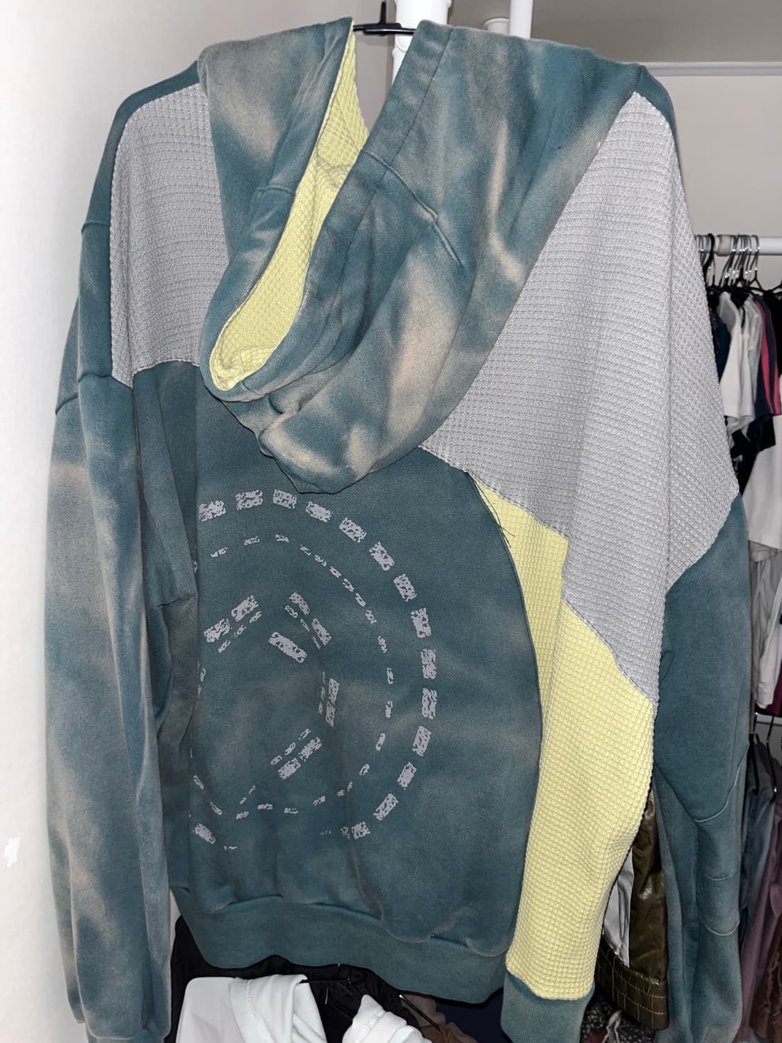 빈티지 타이다이 디테일 후드티 상품이미지2