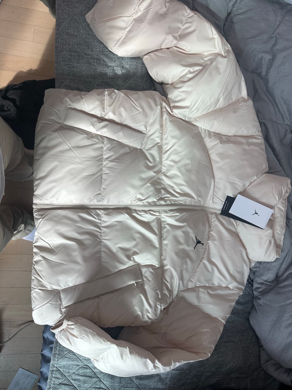 W 조던 레전드라이트 브라운 여성패딩점퍼 상품이미지2