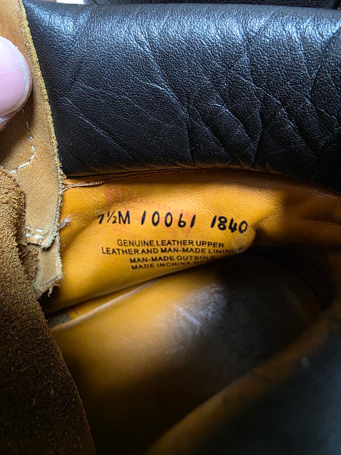 팀버랜드 프리미엄 옐로우 워커 부츠 7.5M사이즈 팝니다. 상품이미지7